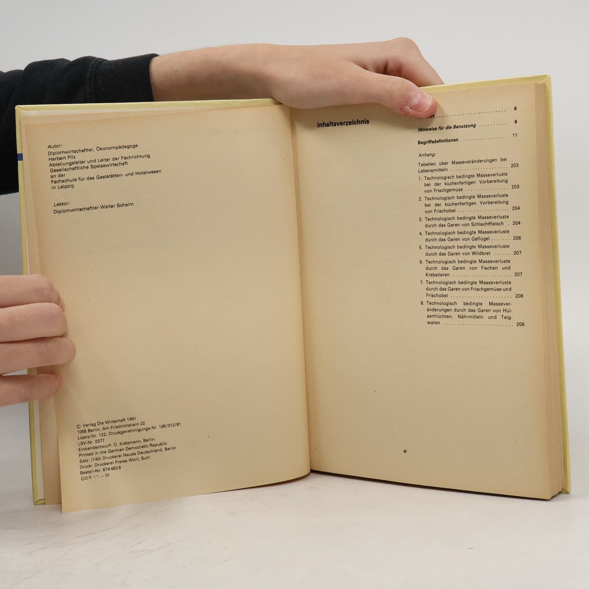 Herbert Pilz ABC der Speisenproduktion