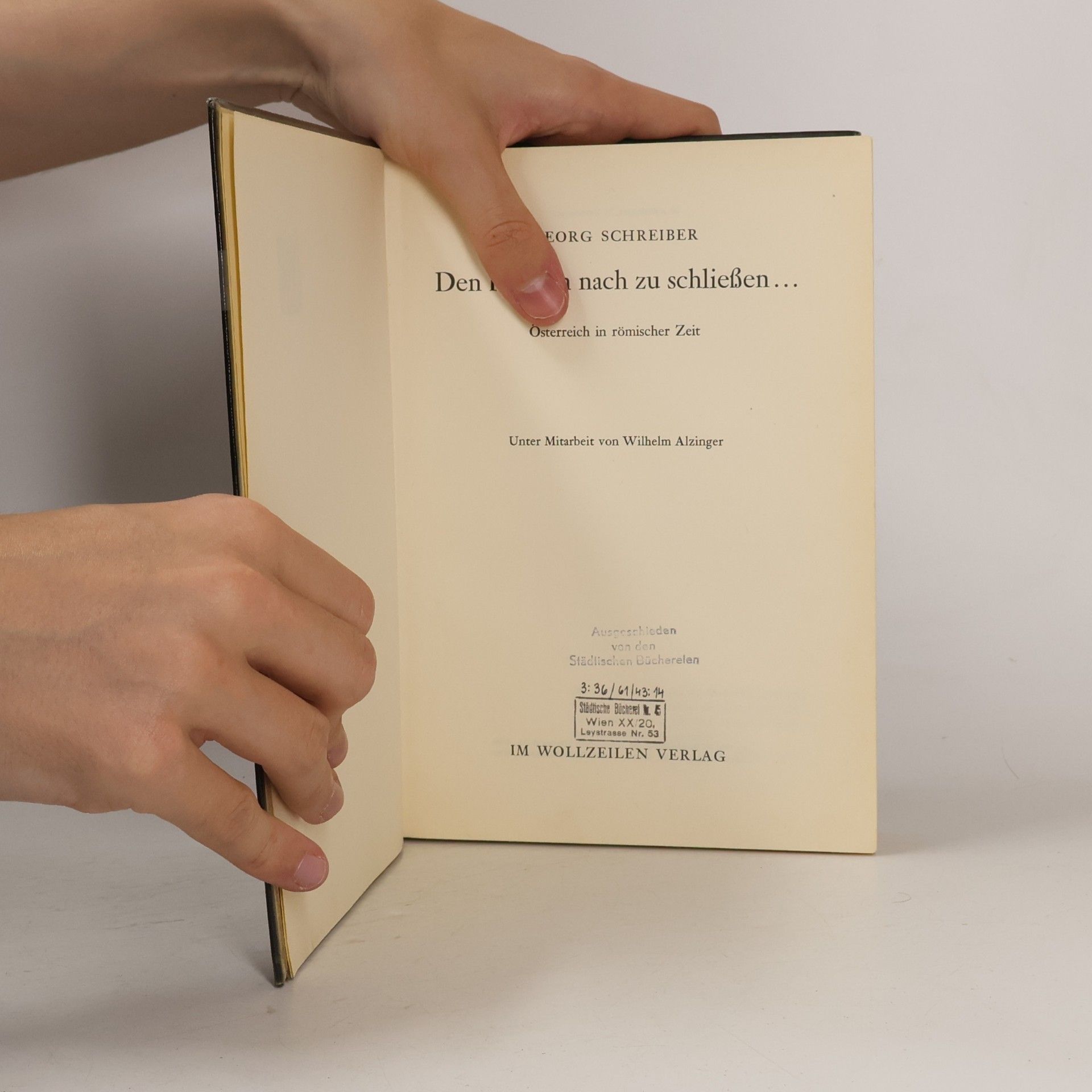 Collectif d'auteurs Österreich in Römischer Zeit