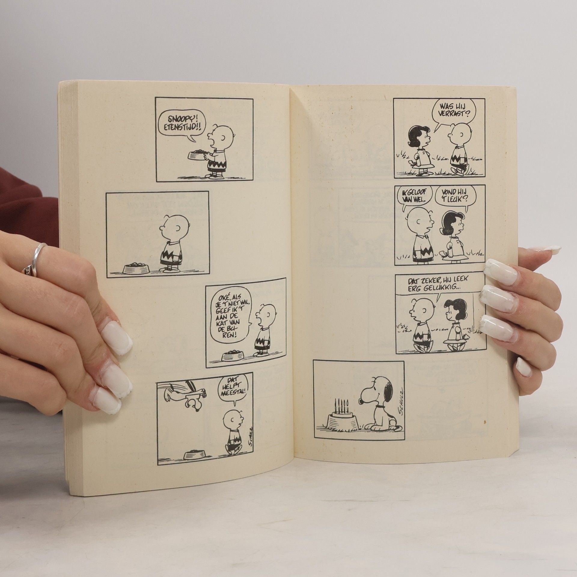 Charles Shulz Snoopy is zijn eigen baas