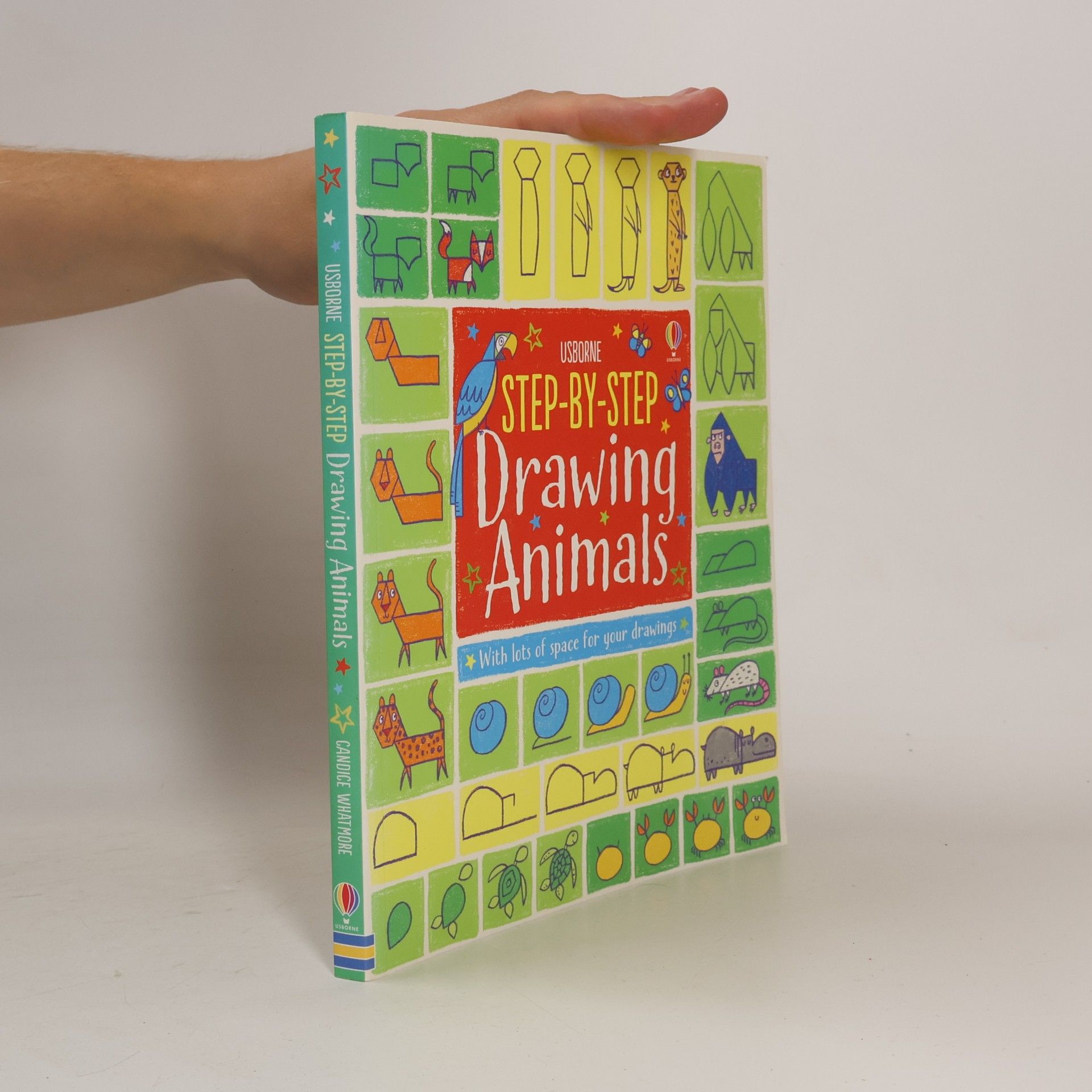 Fiona Watt Step-By-step Drawing Animals