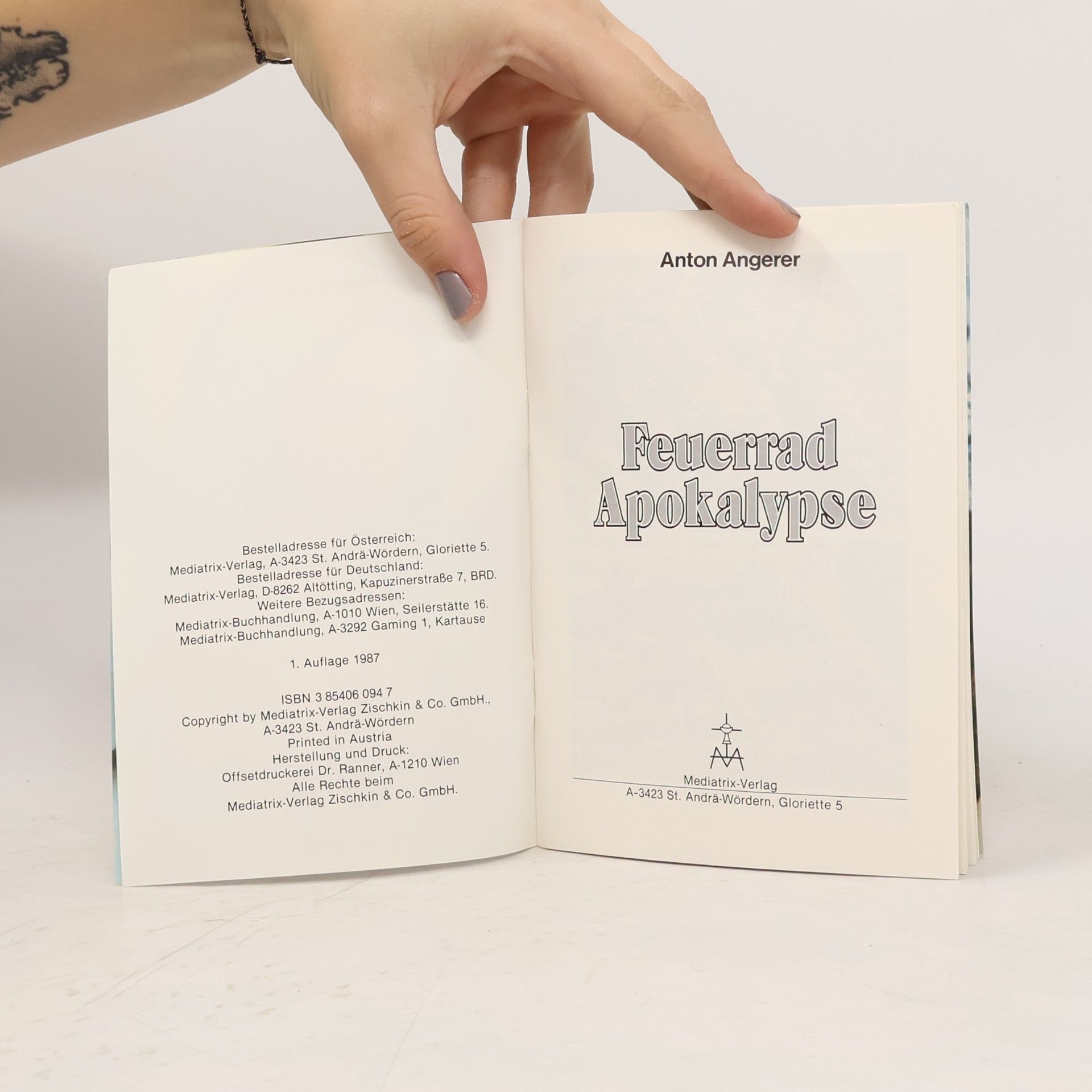 Anton Angerer Feuerrad Apokalypse