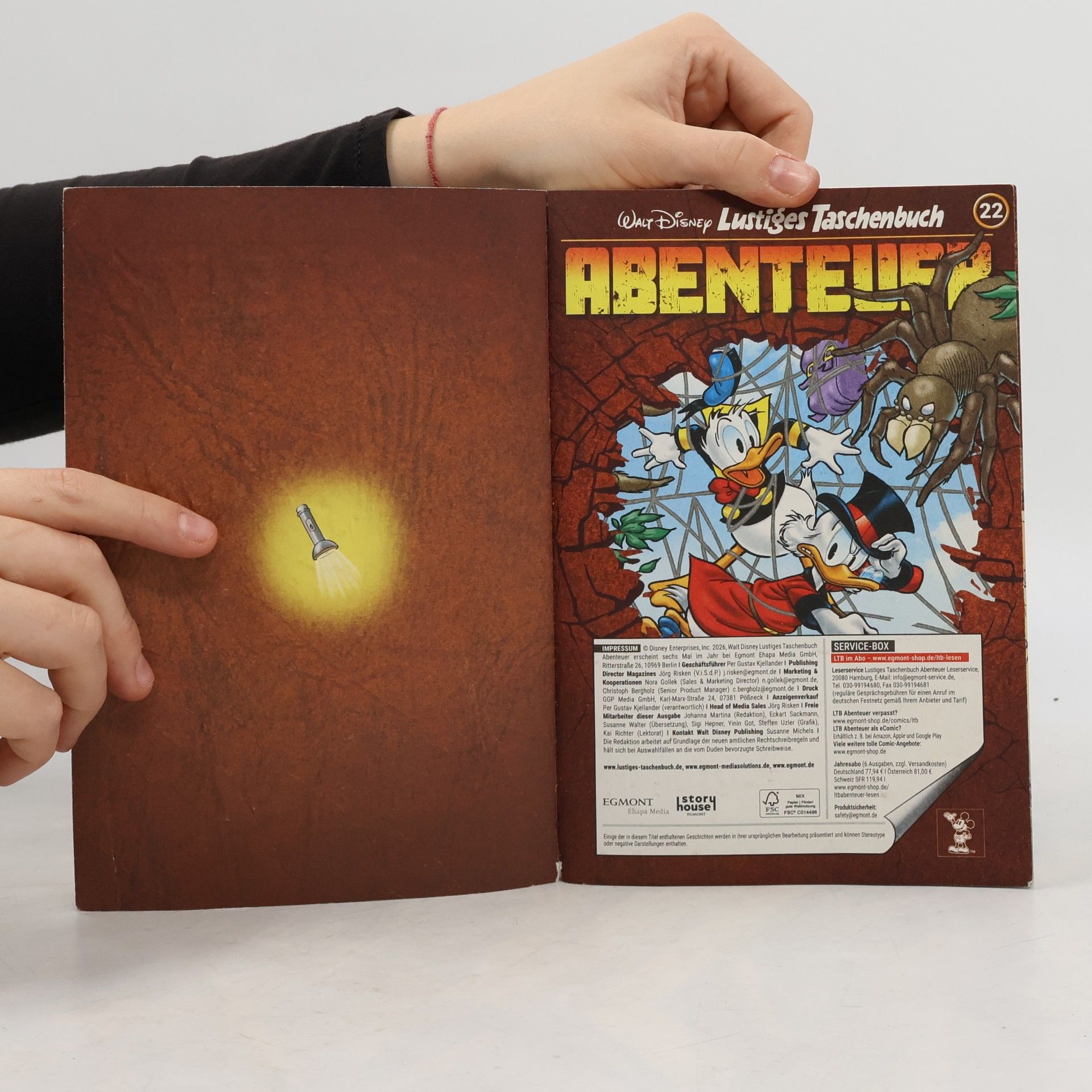 Walt Disney Lustiges Taschenbuch Abenteuer 22