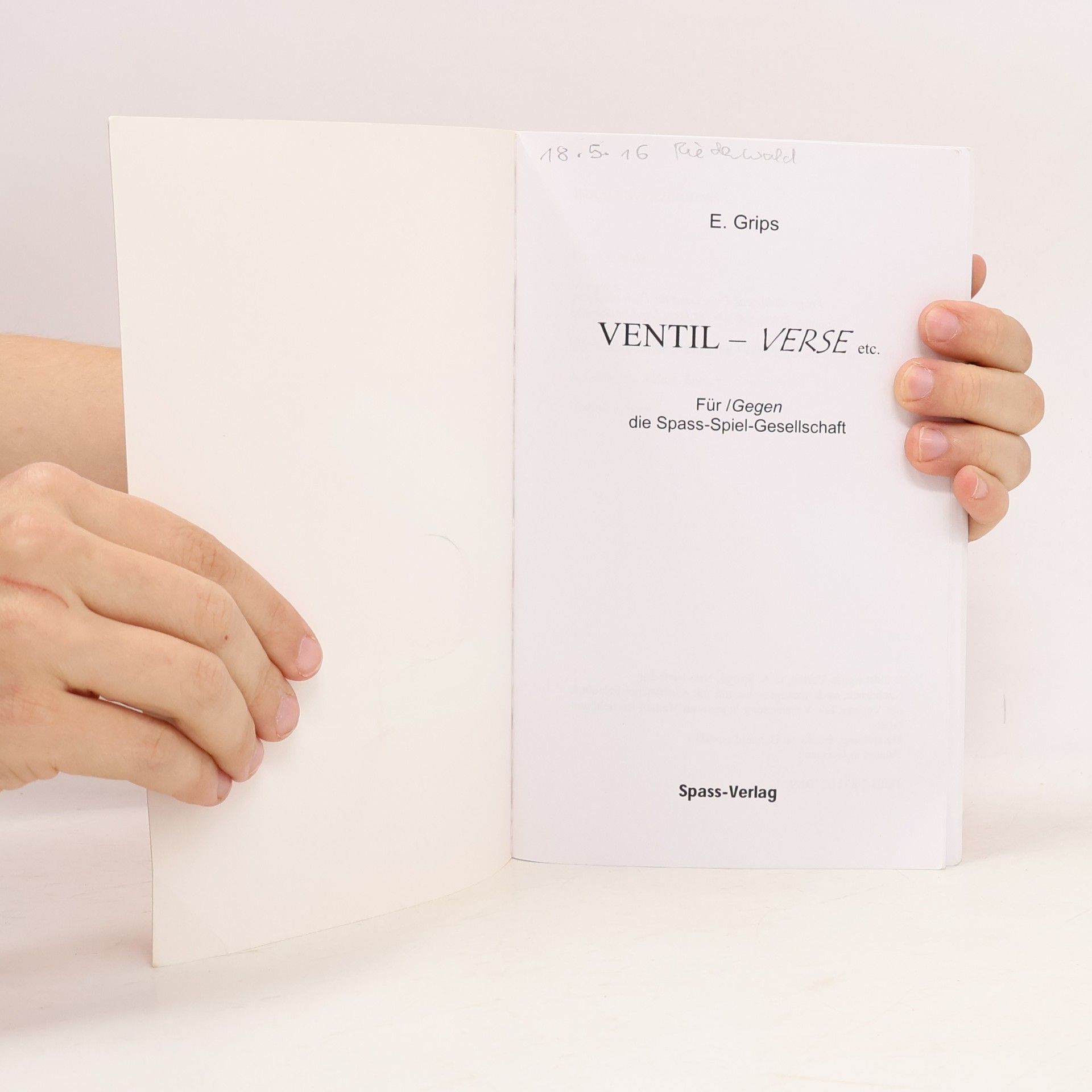E. Grips Ventil-Verse