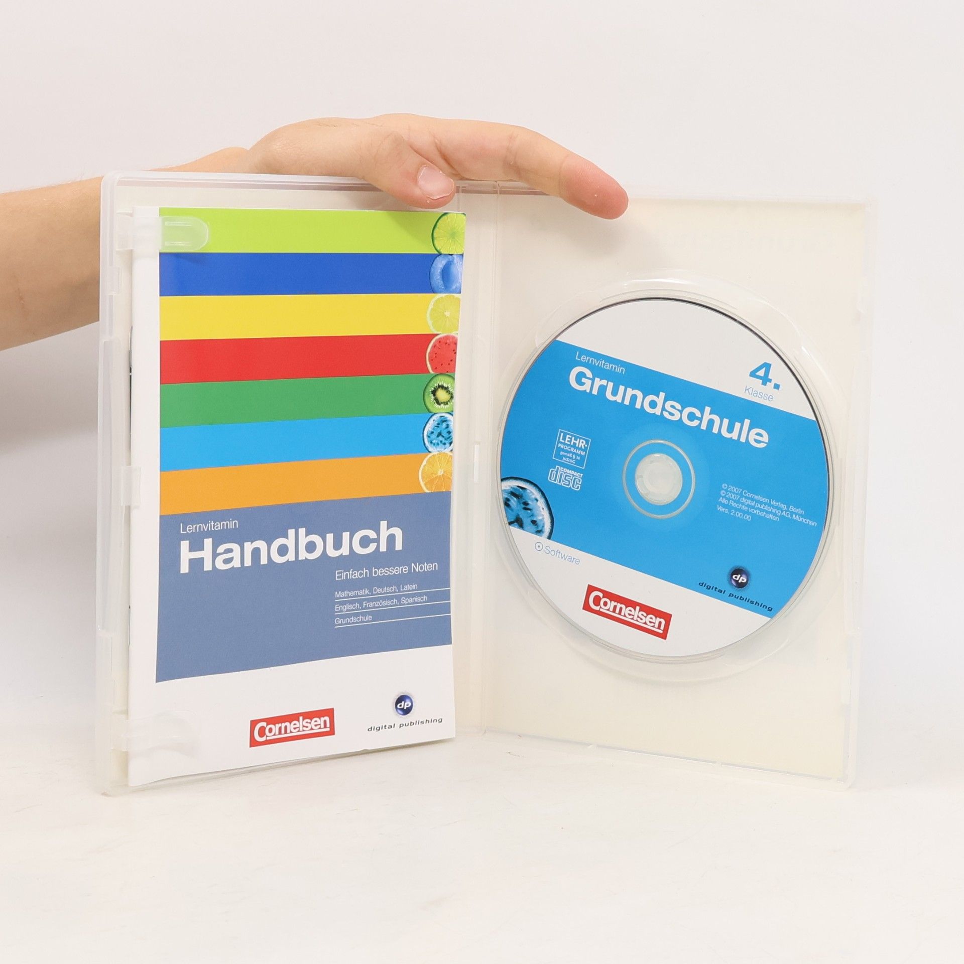 Lernvitamine - Lernvitamin Grundschule: 4. Schuljahr - Kompletttrainer Deutsch, Englisch, Mathematik: CD-ROM