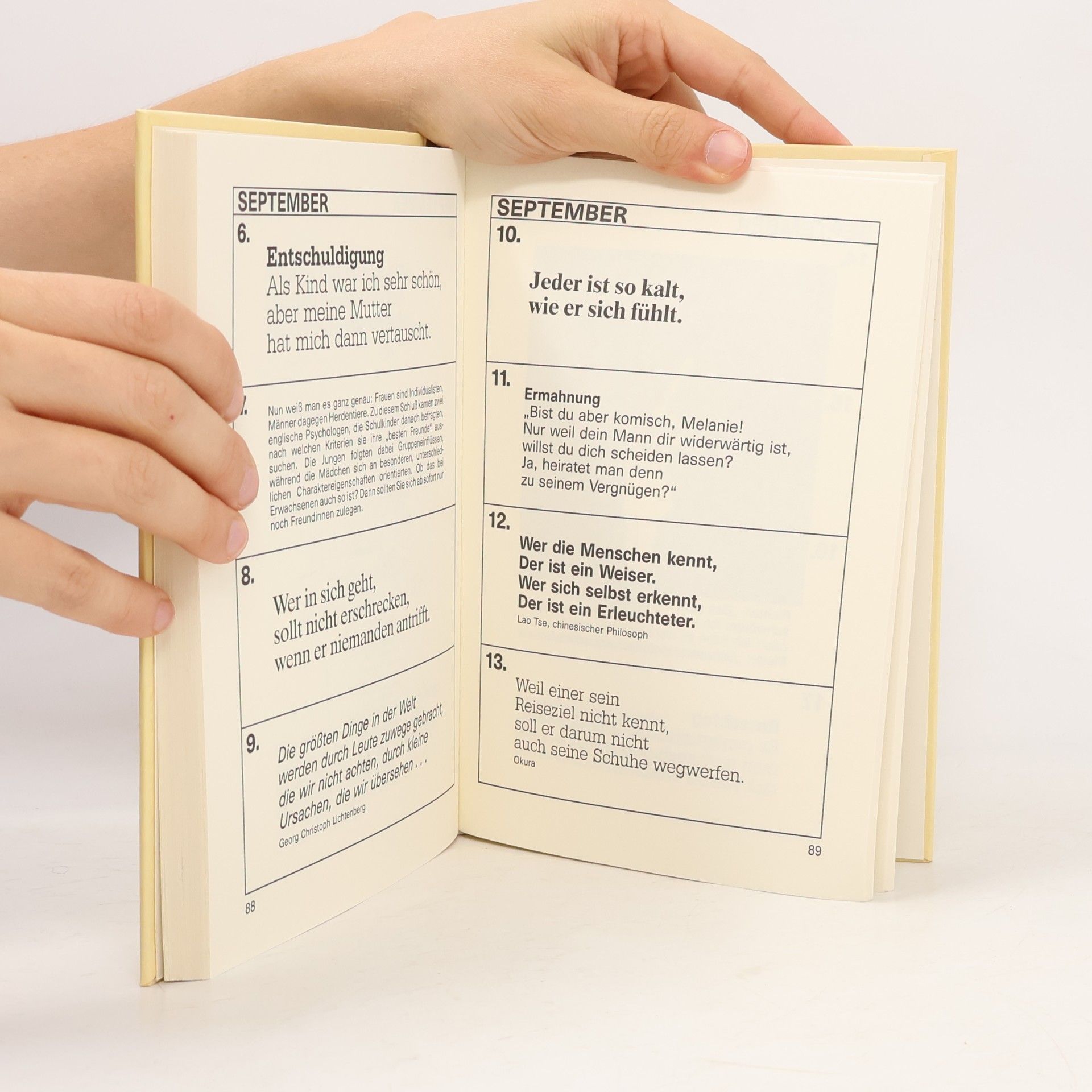 Various authors Fröhliche Gedanken, glückliches Jahr
