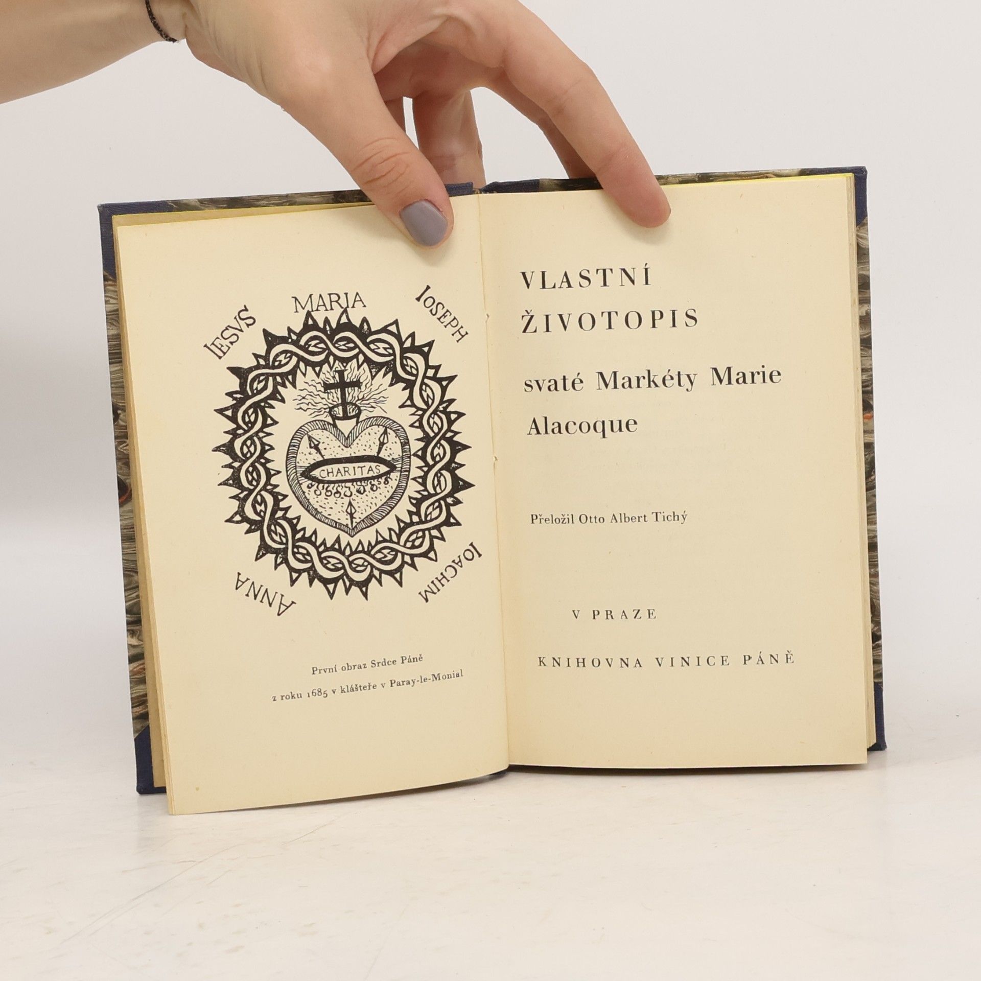 Markéta Marie Alacoque Vlastní životopis svaté Markéty Marie Alacoque