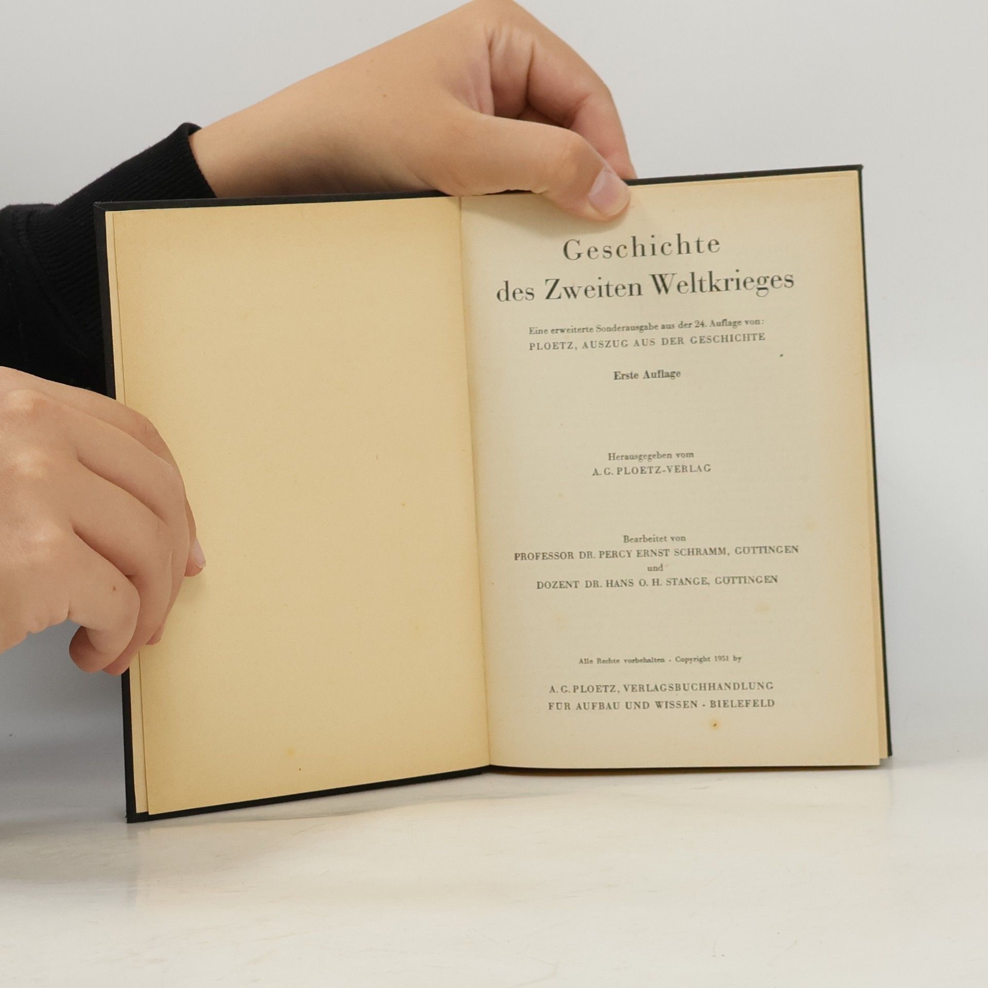 Various authors Geschichte des Zweiten Weltkrieges