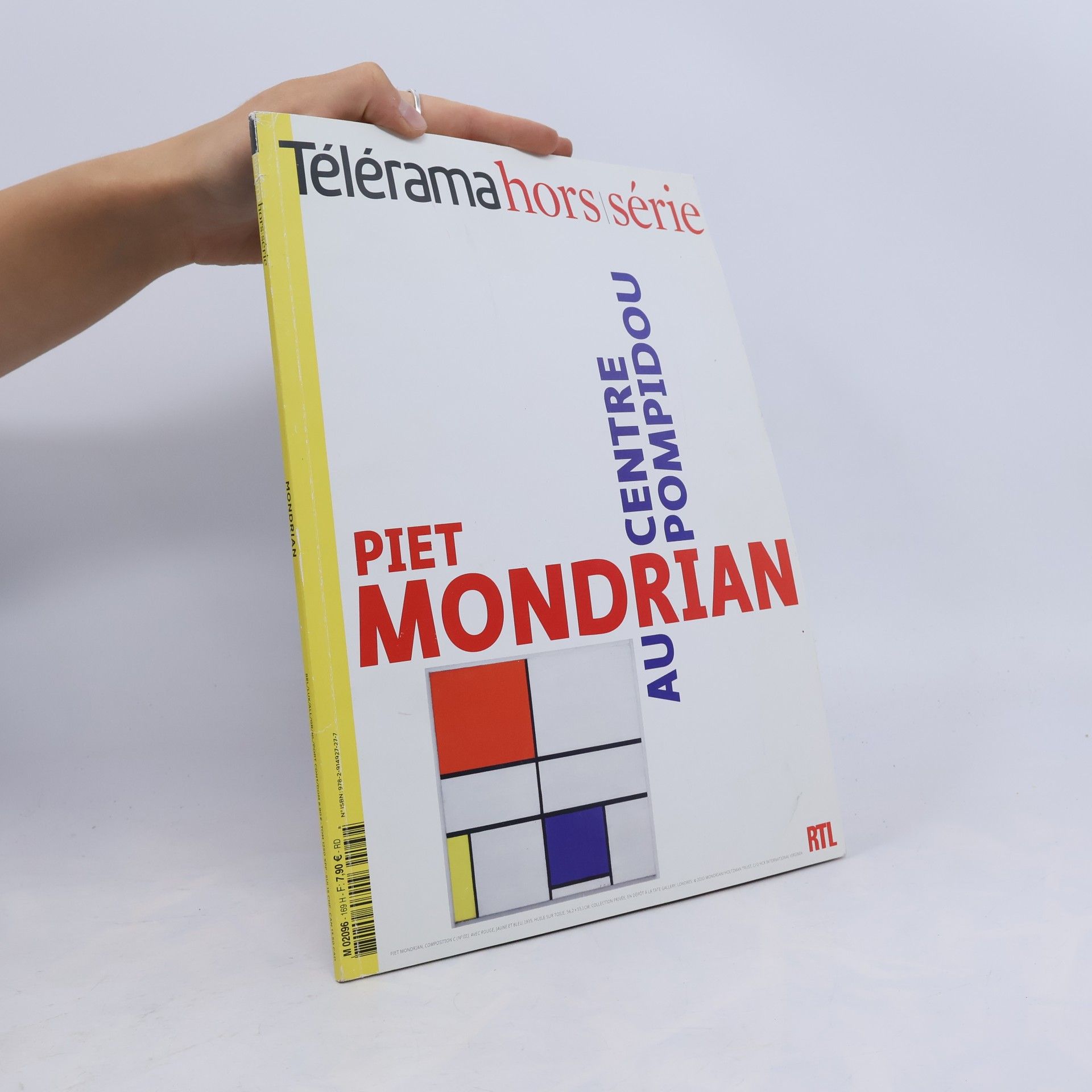 Centre national d'art et de culture Georges Pompidou Télérama hors série - 169: Piet Mondrian au Centre Pompidou