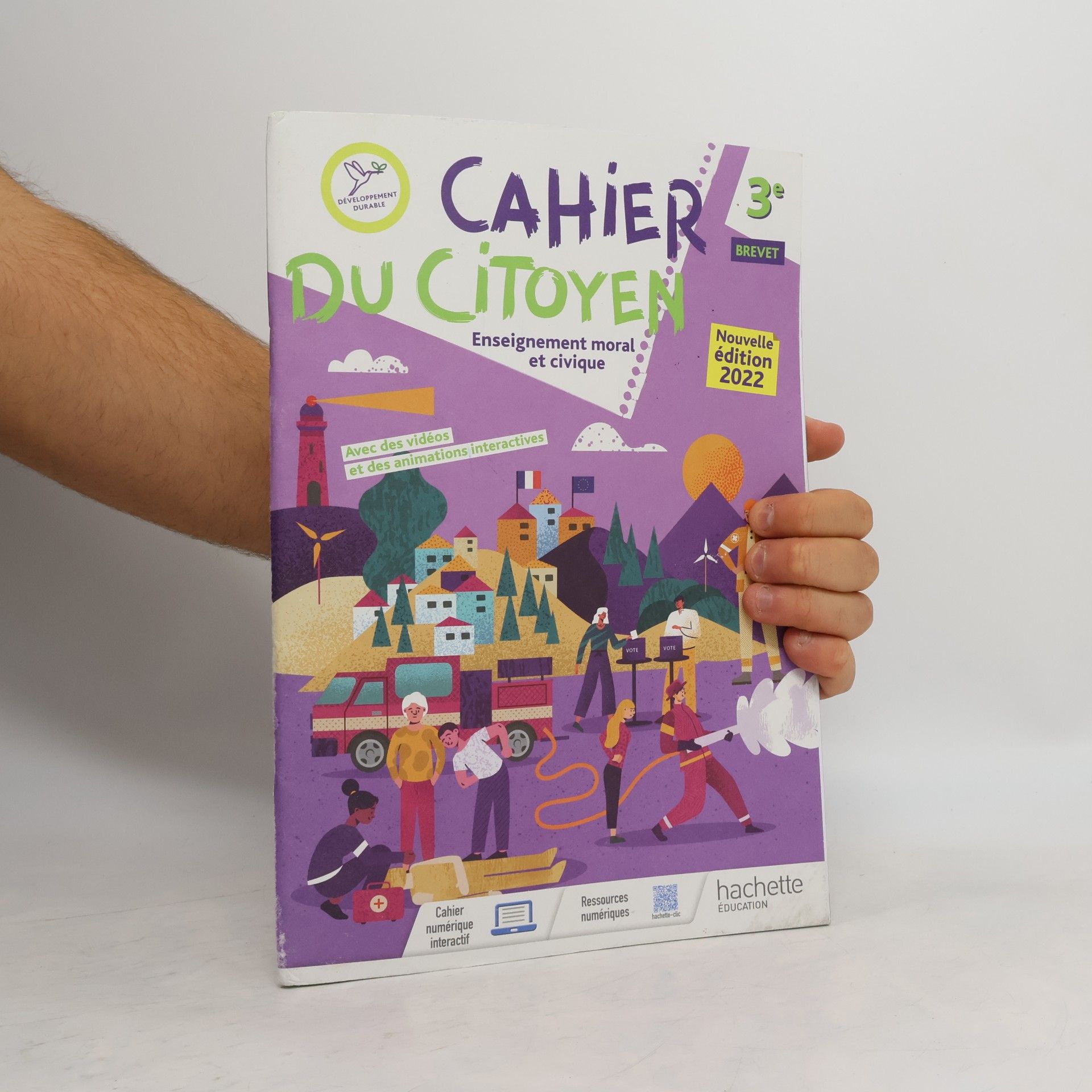 Cador, Jeanne Cahier du citoyen - Enseignement moral et civique 3e - Ed. 2022
