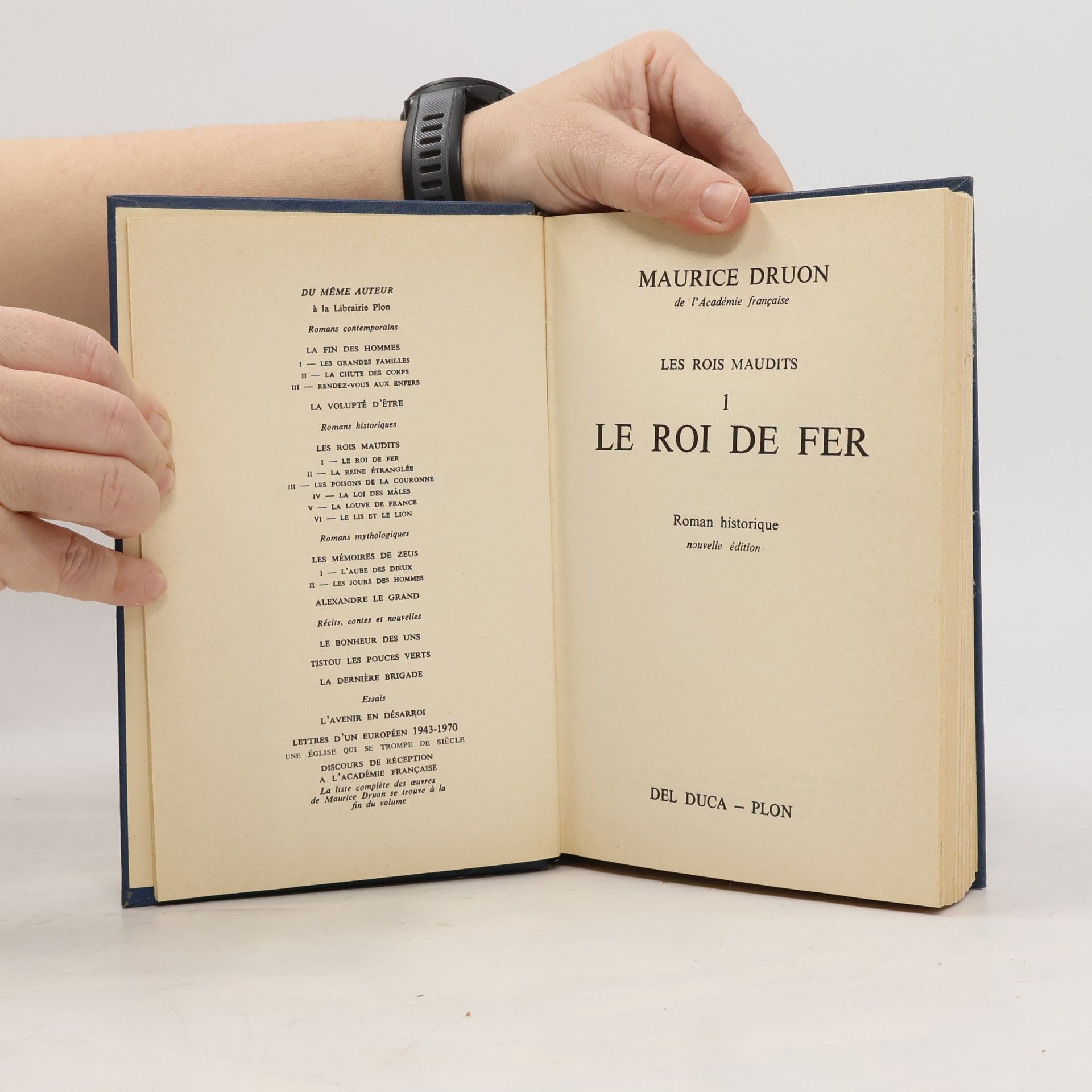 Maurice Druon Les rois maudits 1. Le roi de fer