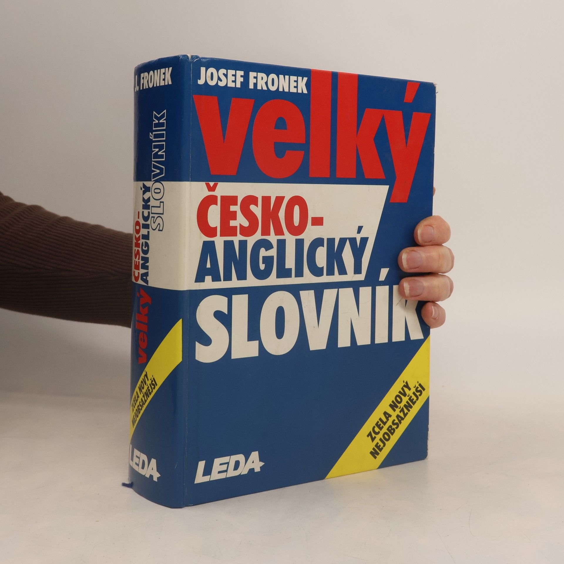 Josef Fronek Velký česko-anglický slovník