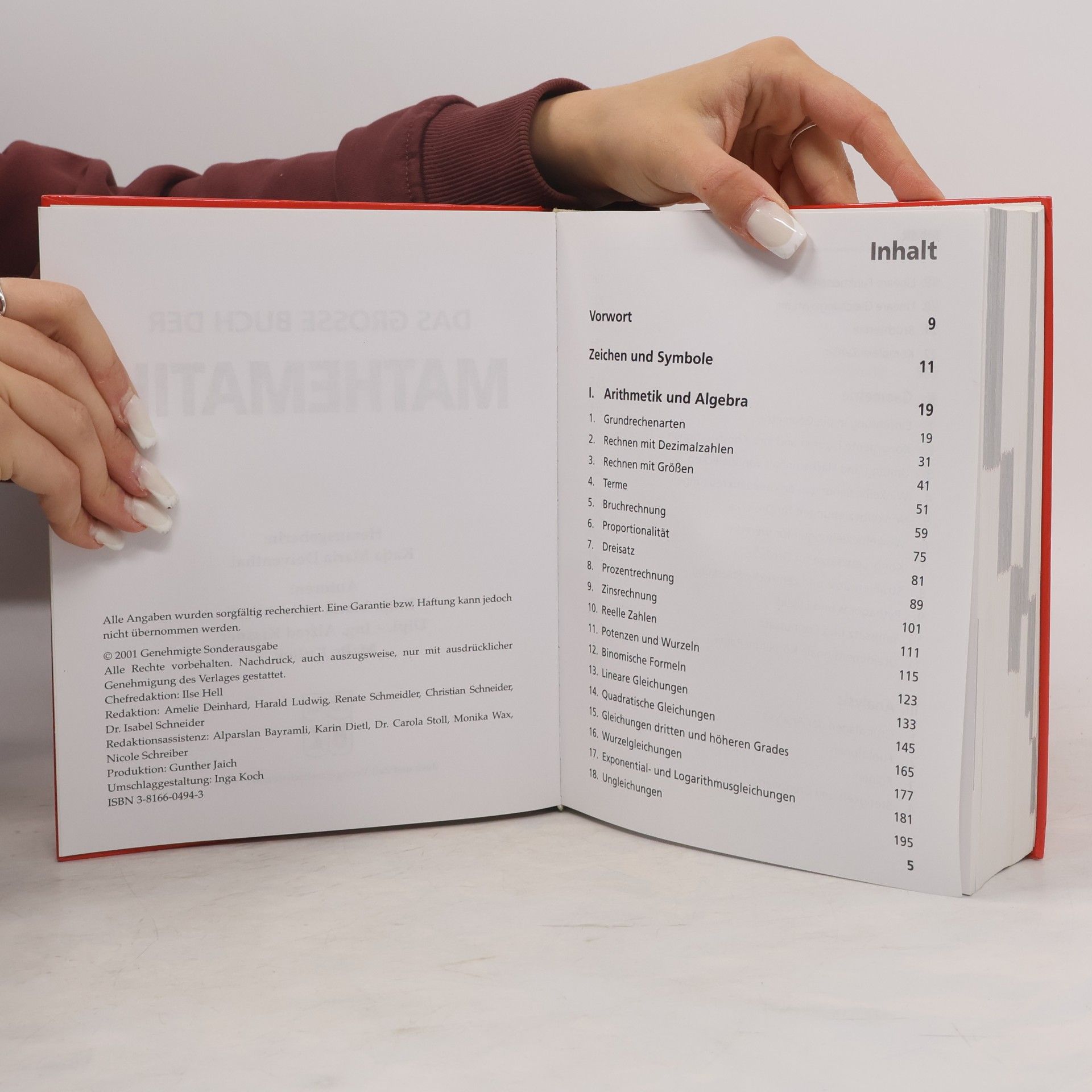 Kolektiv autorů Da Grosse Buch der Mathematik