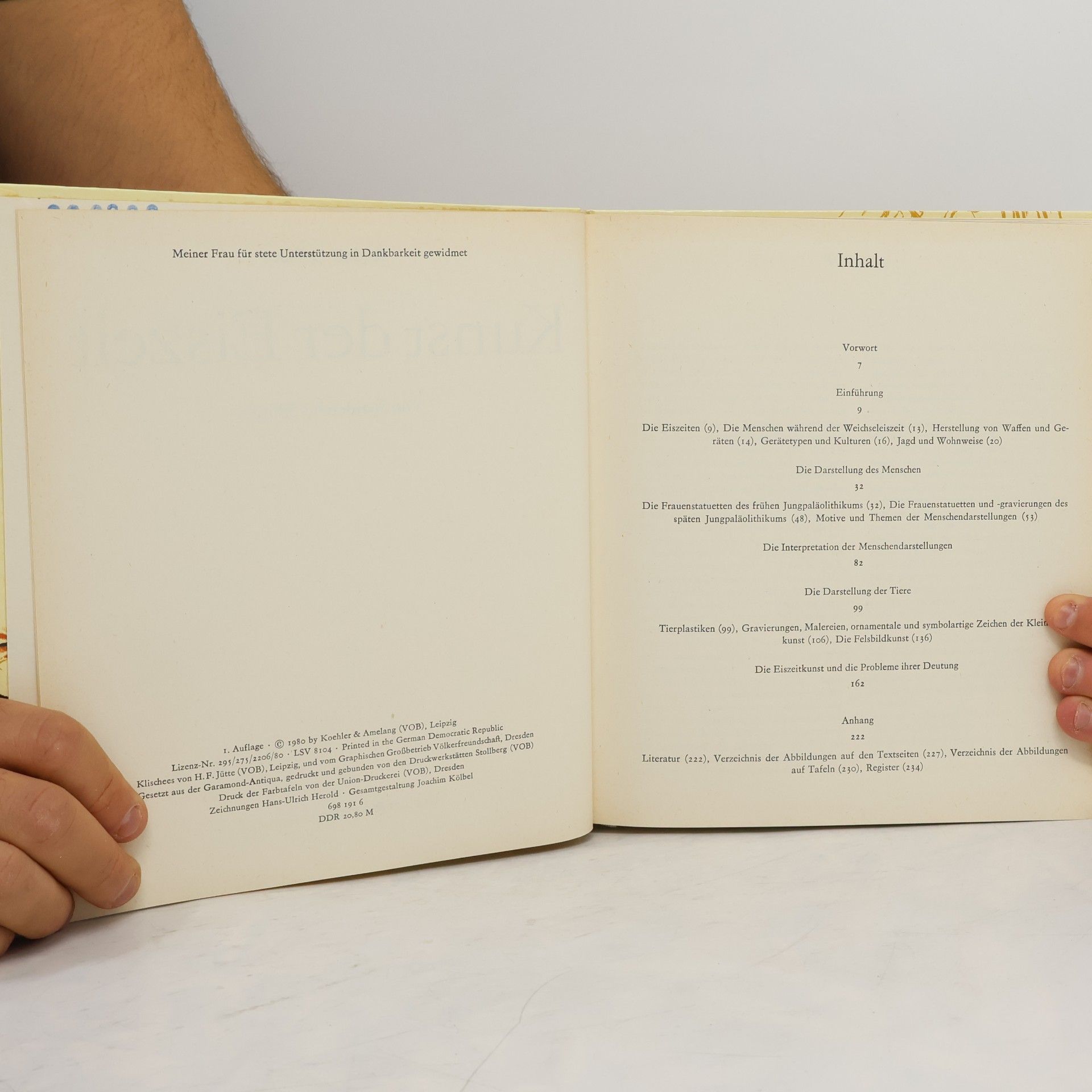Hans-Ulrich Herold Kunst der Eiszeit