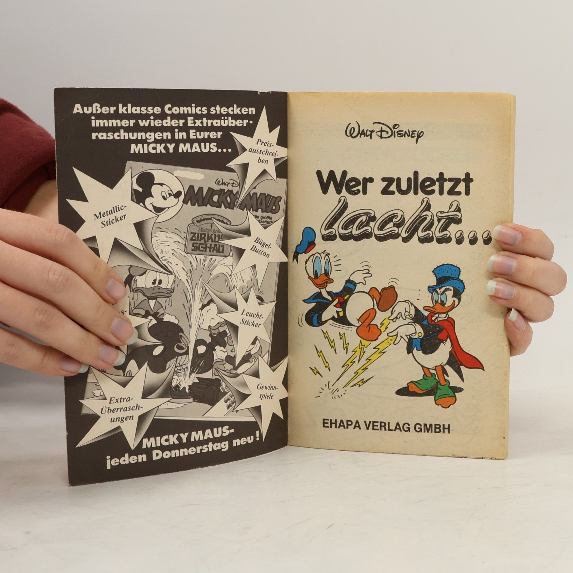 Walt Disney Lustige Taschenbücher 107. Wer zuletzt lacht...
