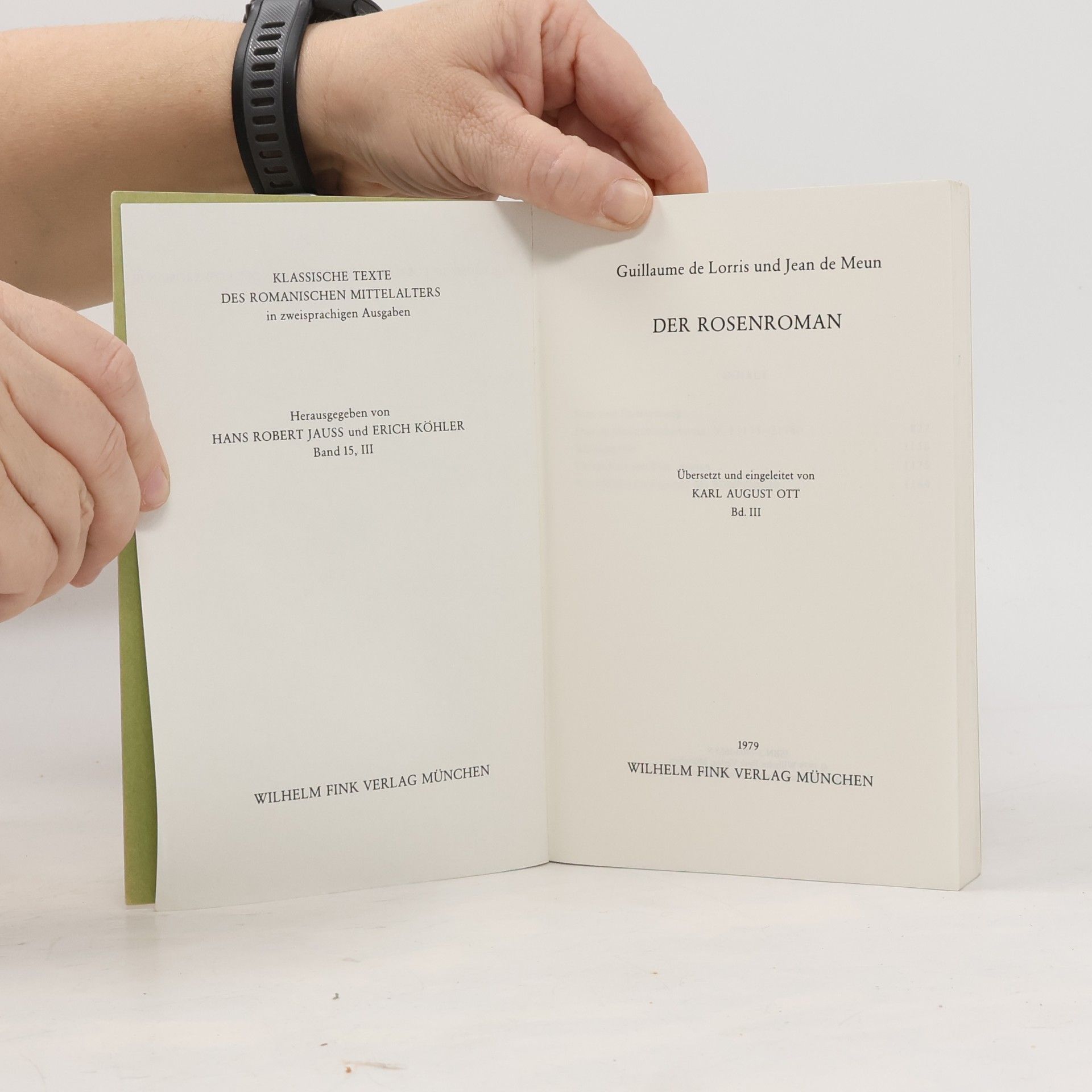 Guillaume de Lorris Klassische Texte des Romanischen Mittelalters - 3: Der Rosenroman