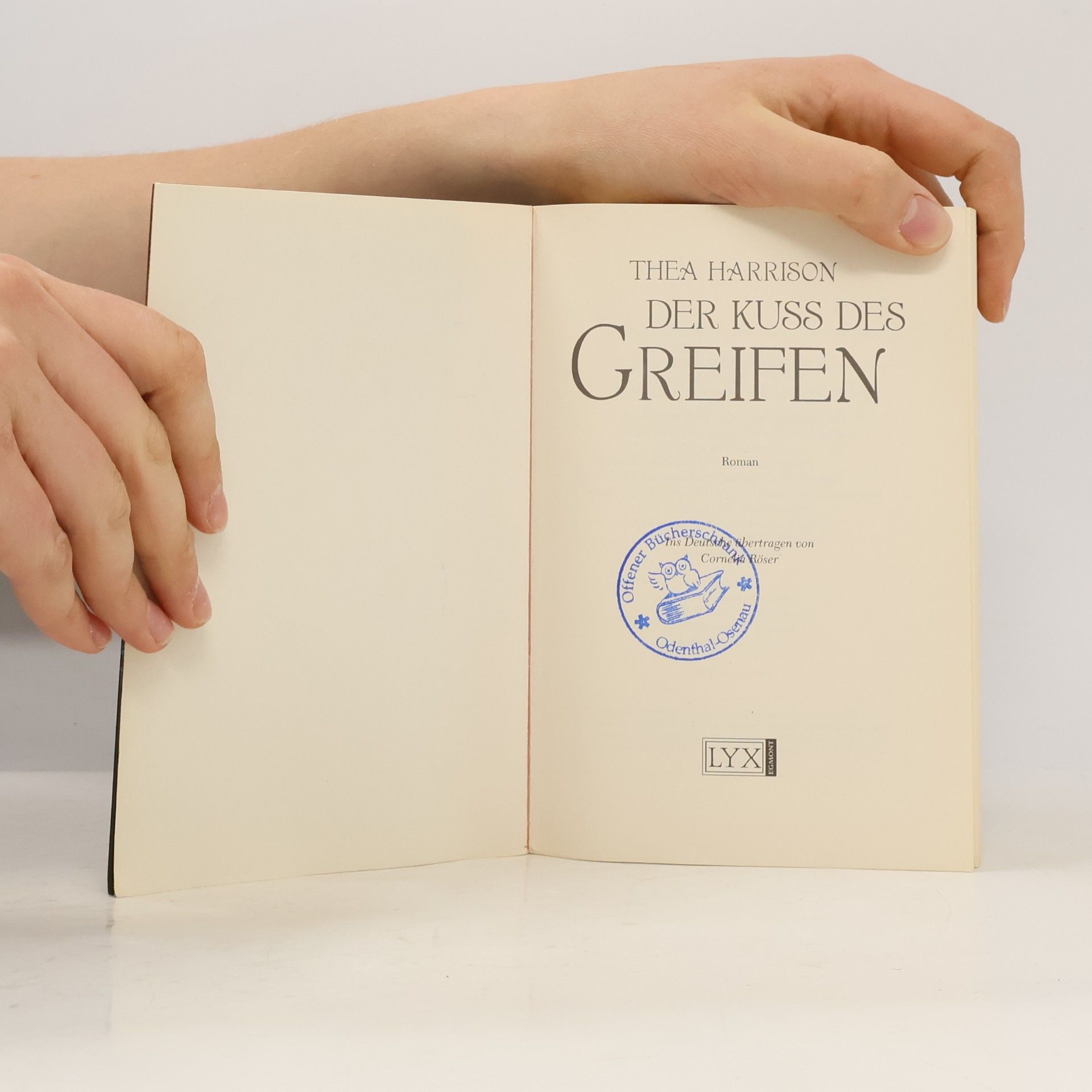 Thea Harrison Der Kuss des Greifen