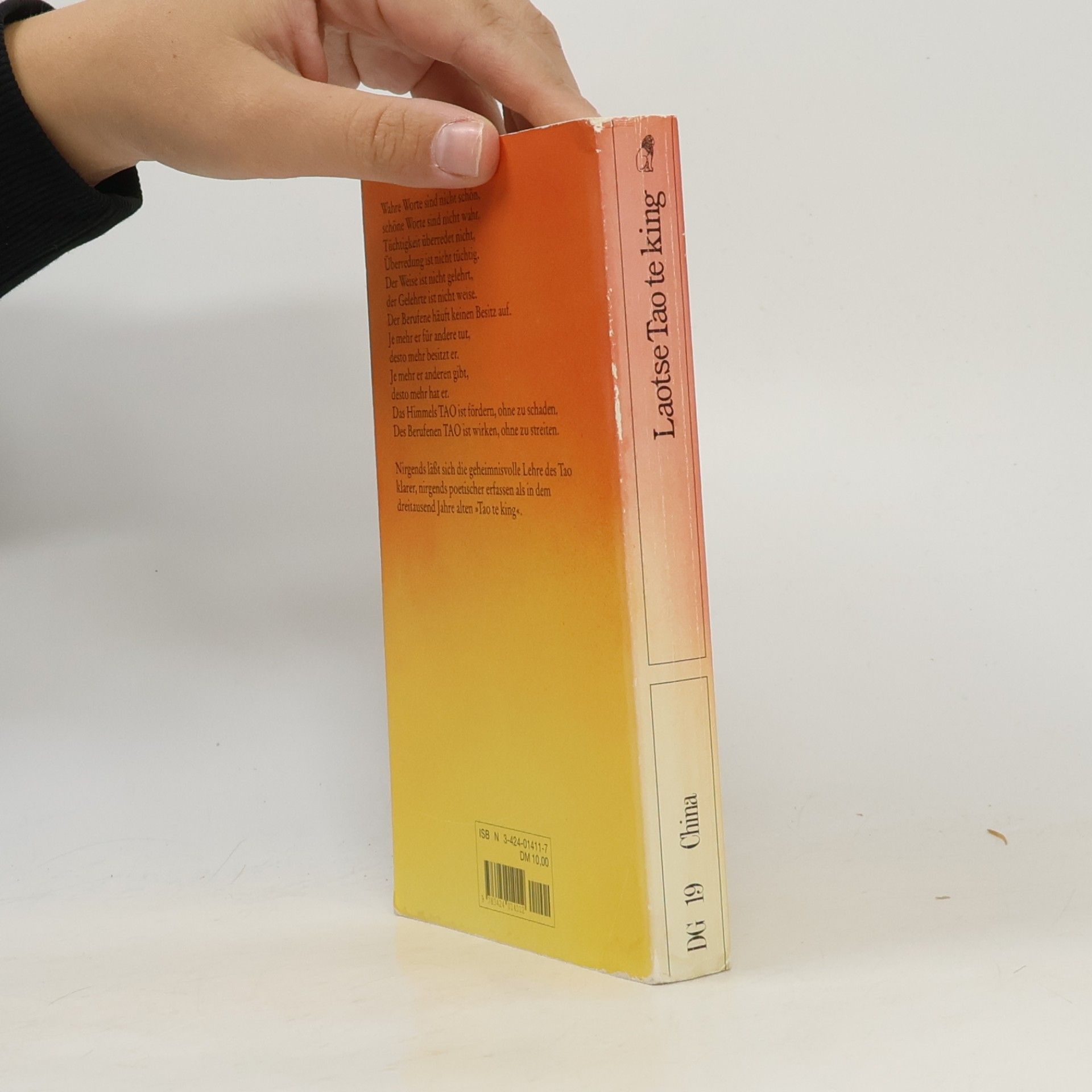Richard Wilhelm Laotse Tao te king: Texte und Kommentar