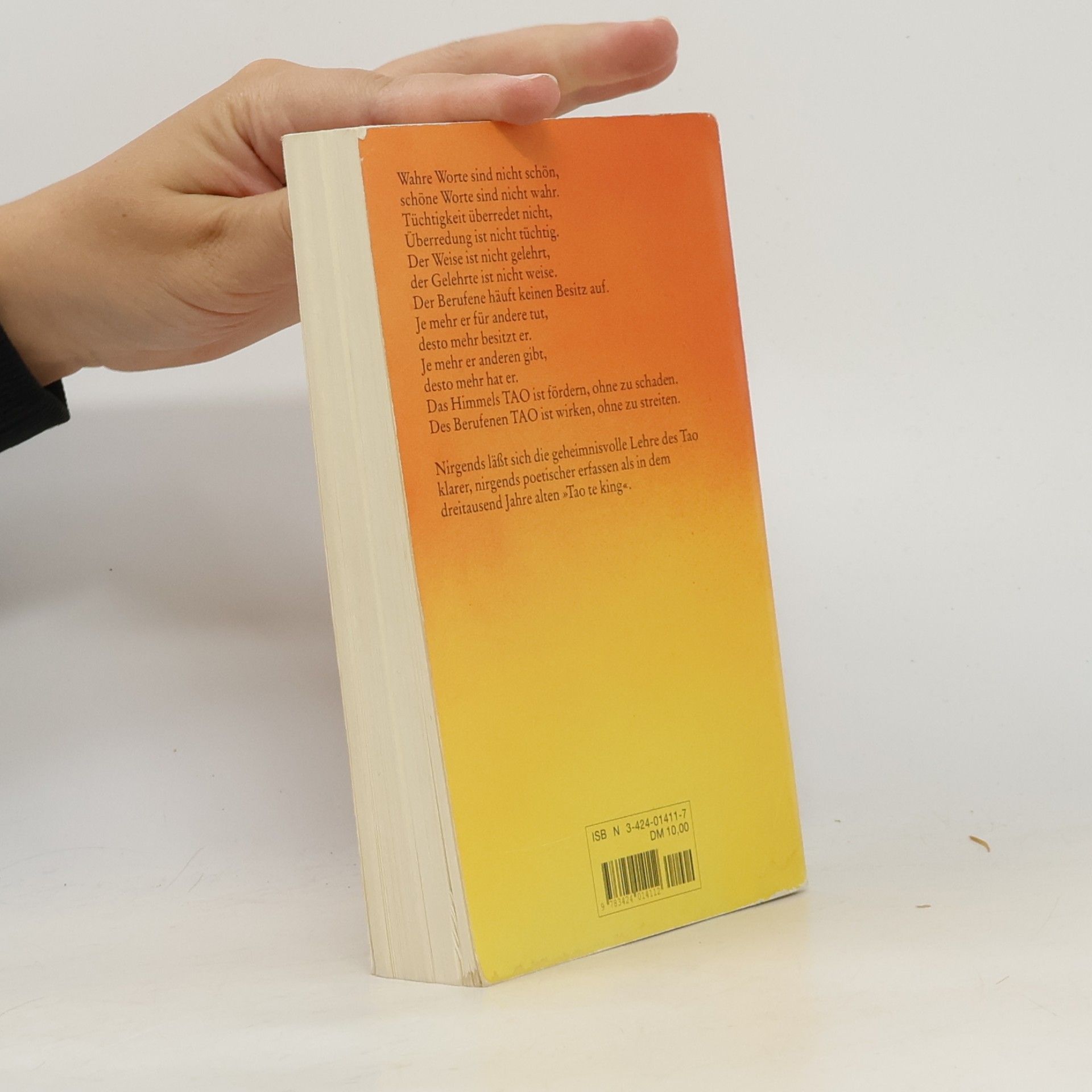 Richard Wilhelm Laotse Tao te king: Texte und Kommentar