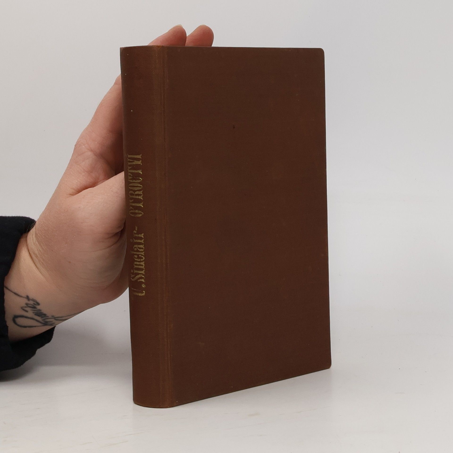 Upton Sinclair Otroctví. Román z občanské války