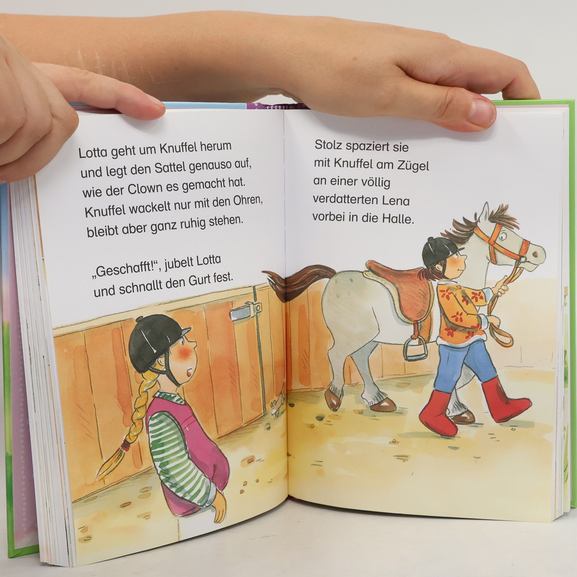 Berit Bach Die schönsten Pferdegeschichten mit Lotta und Knuffel