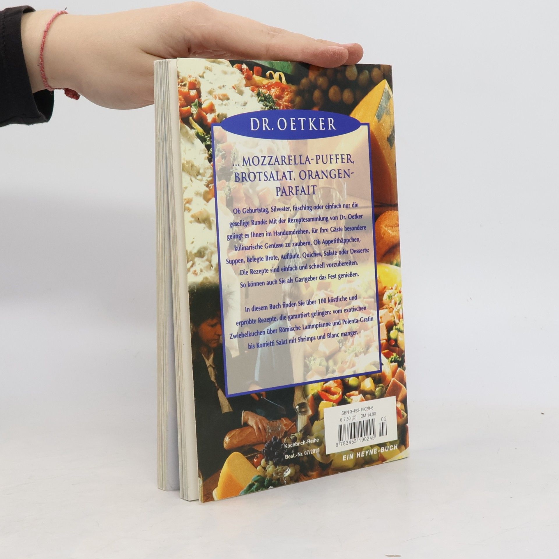 Kolektiv autorů Partyrezepte Nummer Eins. Konfetti Salat, Mitternachtssuppe, Pfundstopf, Schichtsalat