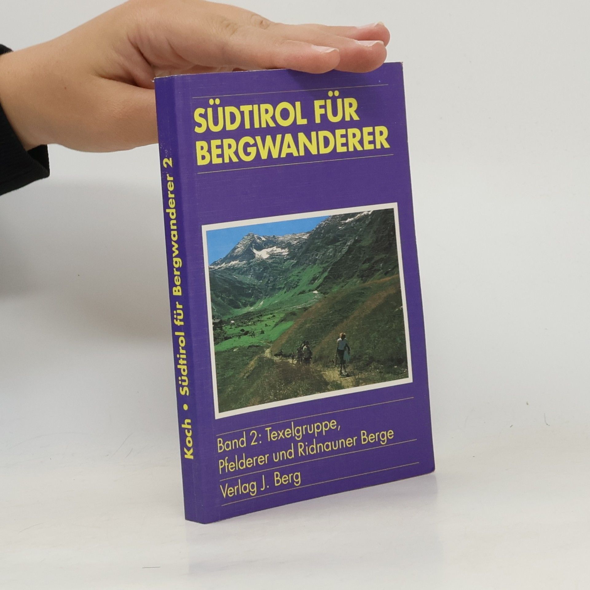 Koch Südtirol für Bergwanderer - 2: Texelgruppe, Pfelderer und Ridnauner Berge