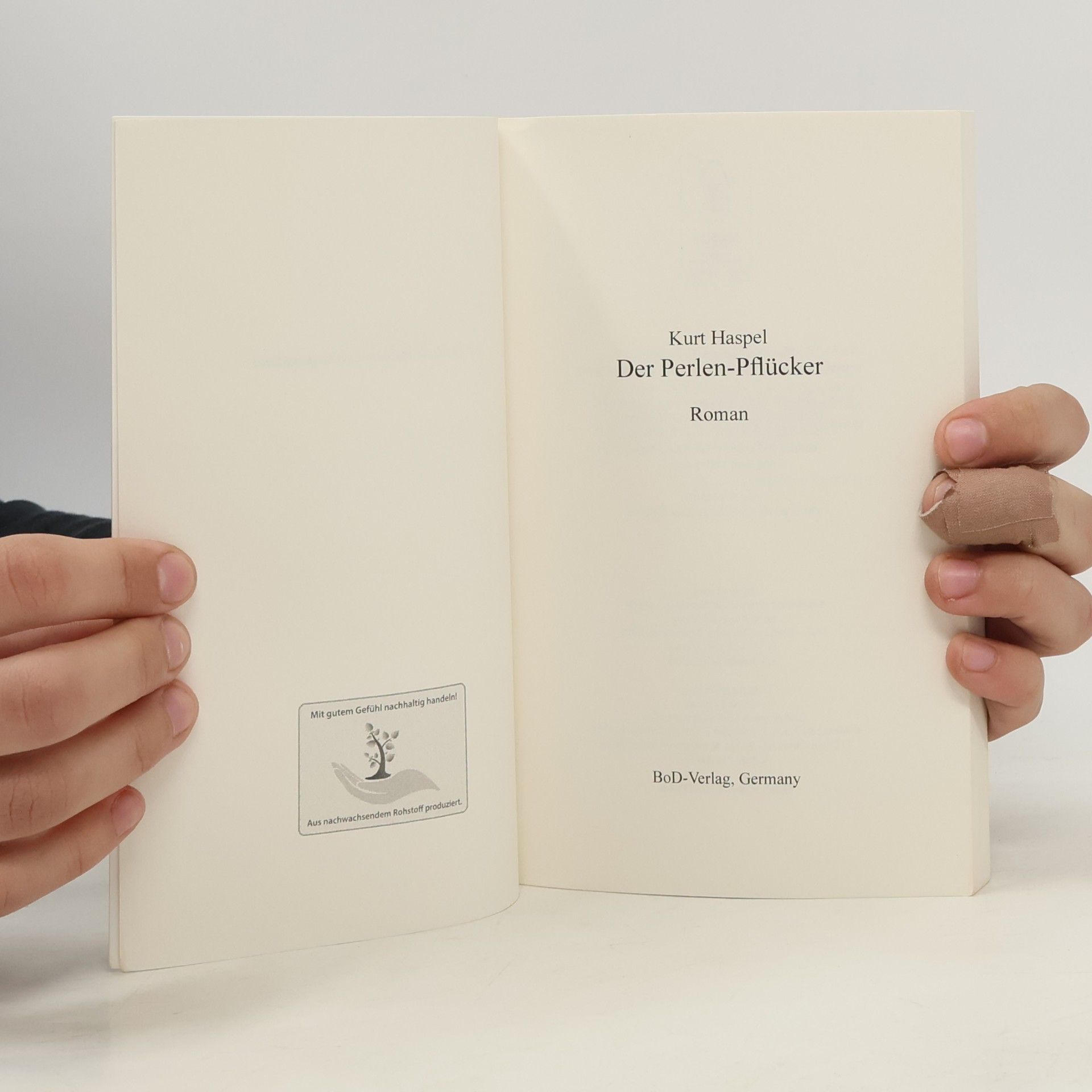 Kurt Haspel Der Perlenpflücker