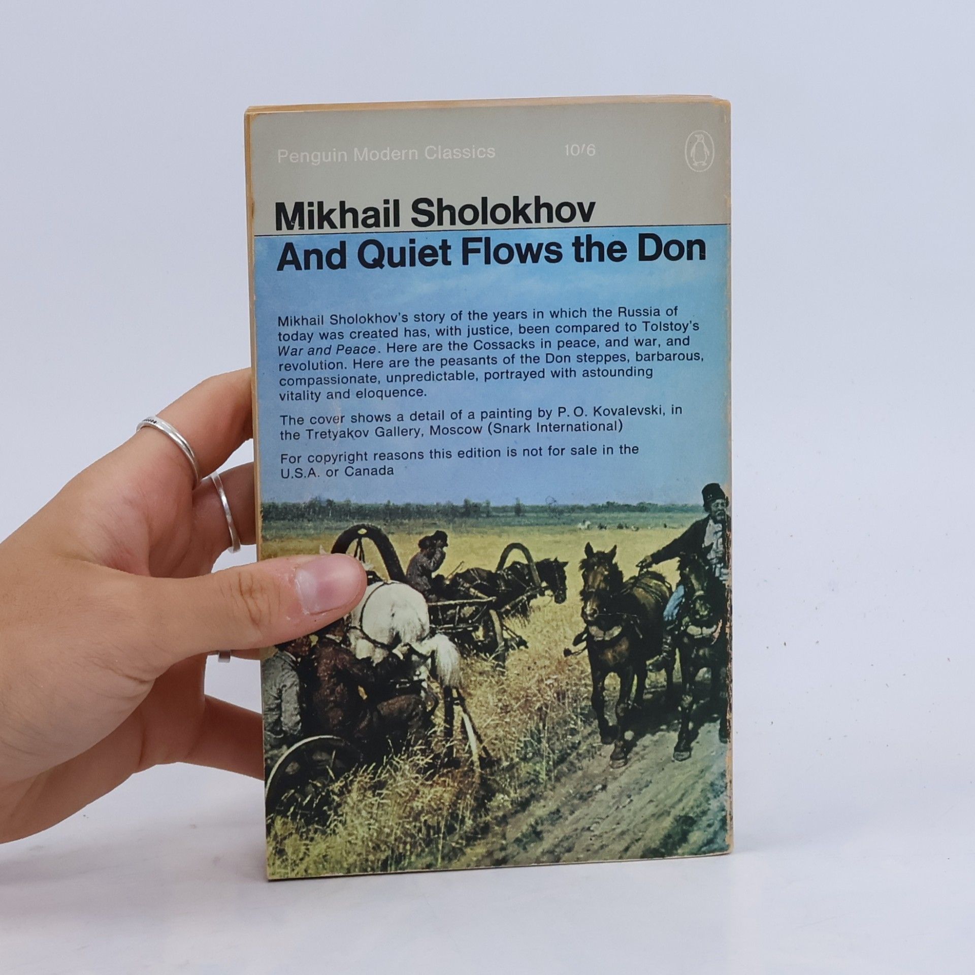Michail Aleksandrovič Šolochov And Quiet Flows the Don
