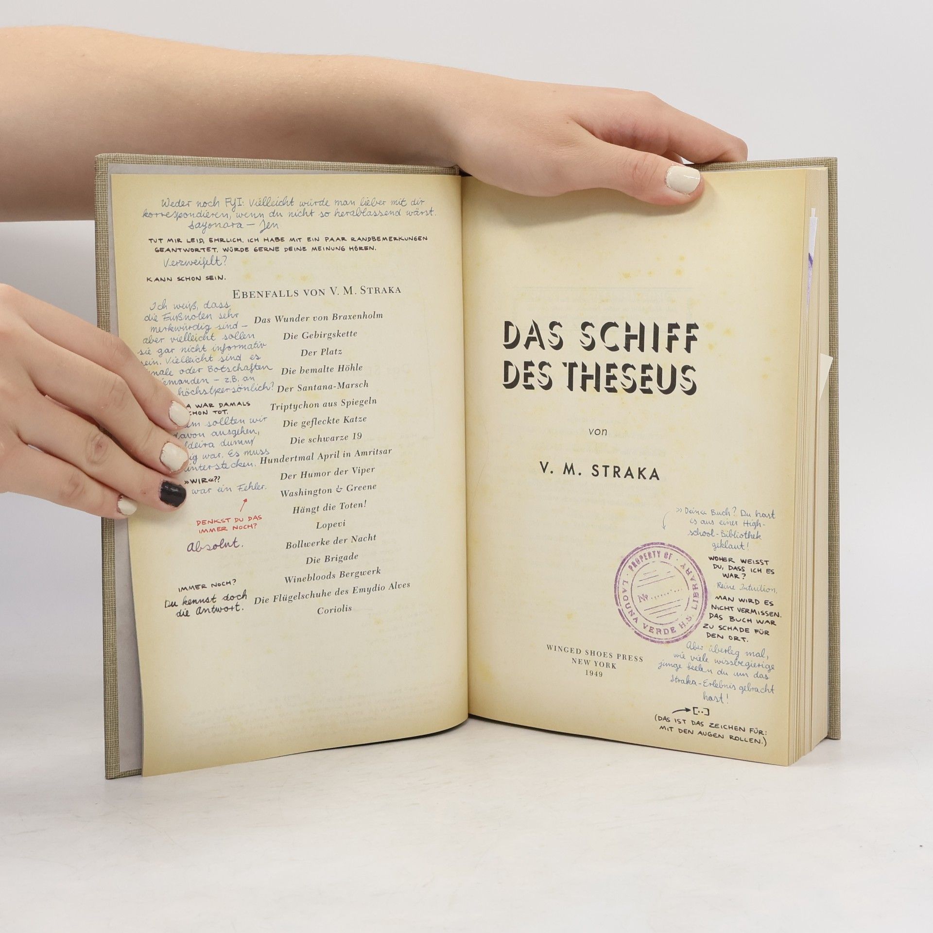 J. J. Abrams Das Schiff des Theseus