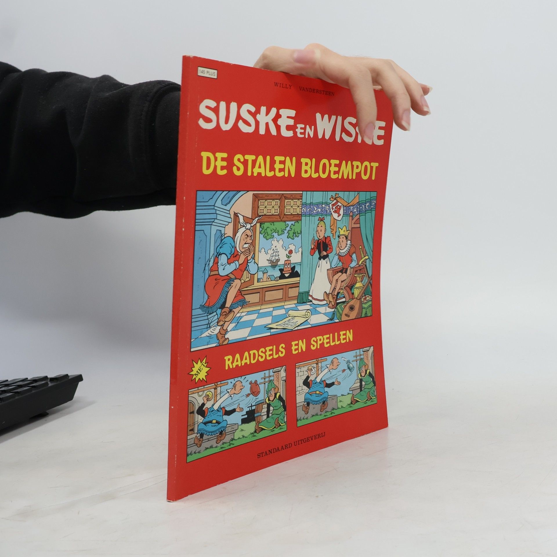 Vandersteen, Willy De stalen bloempot: met raadsels en spellen (Suske en Wiske Plus - eerste rode reeks, 145)