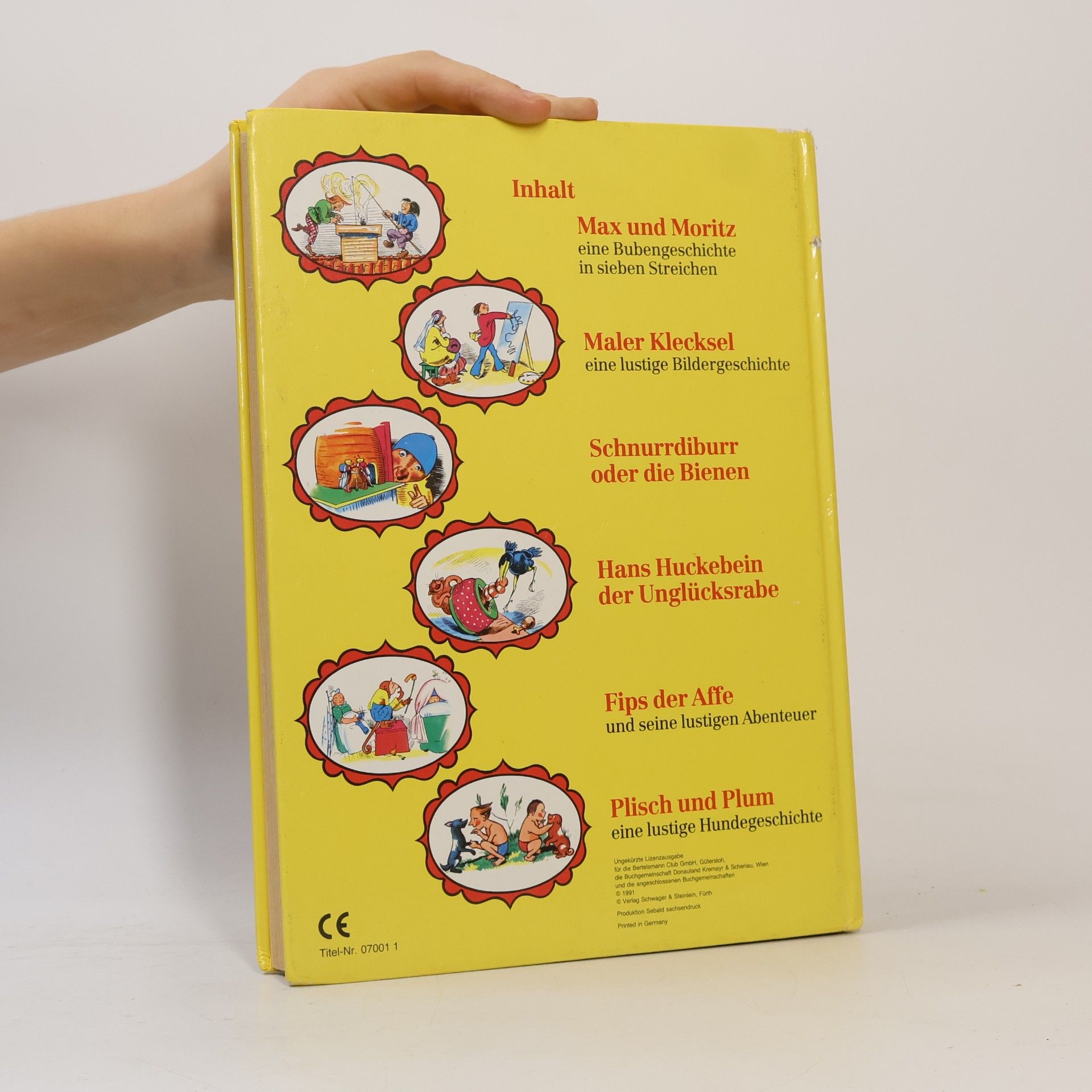 Wilhelm Busch Die lustigsten Geschichten von Wilhelm Busch für Kinder