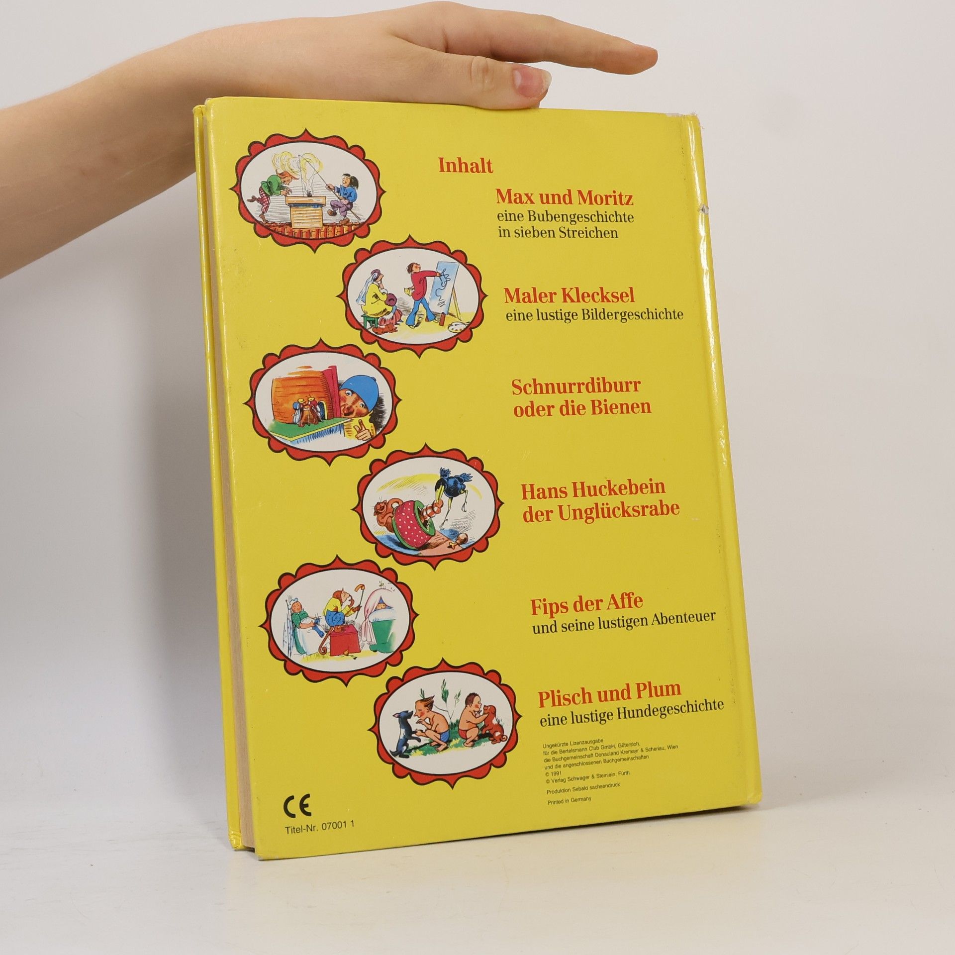 Wilhelm Busch Die lustigsten Geschichten von Wilhelm Busch für Kinder