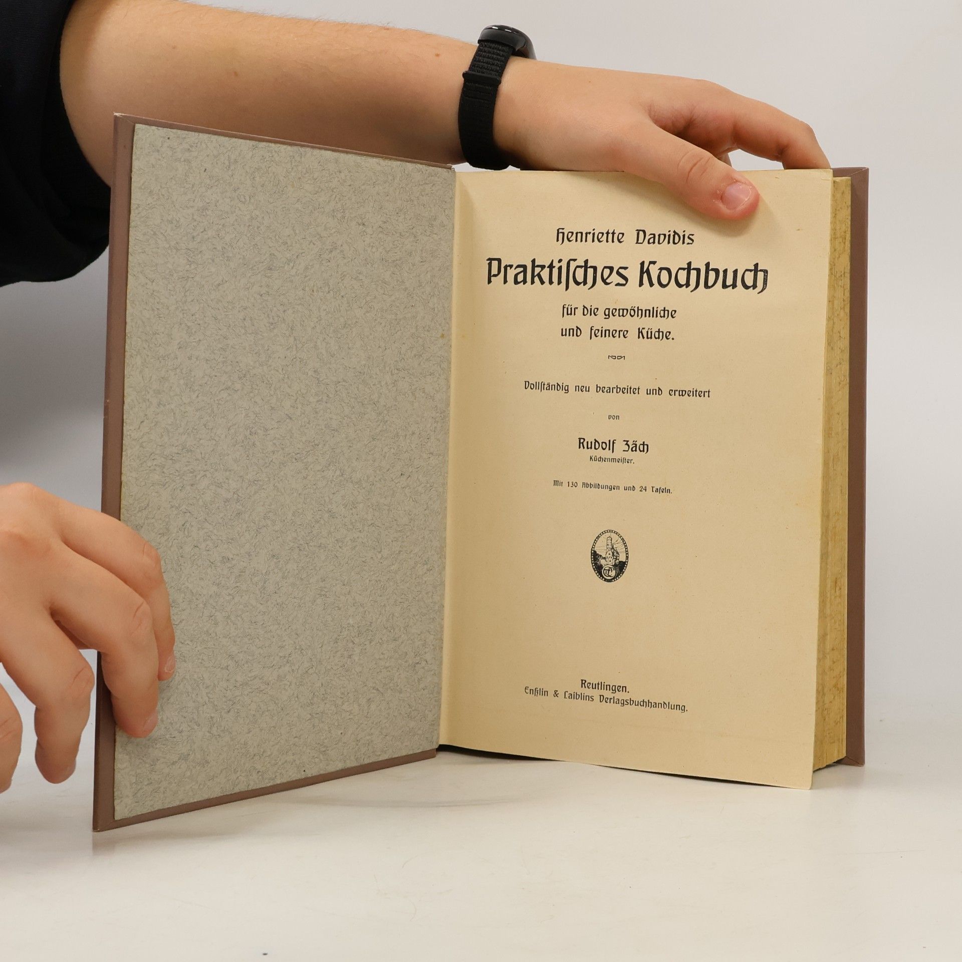 Henriette Davidis Praktisches Kochbuch für die gewöhnliche und feinere Küche