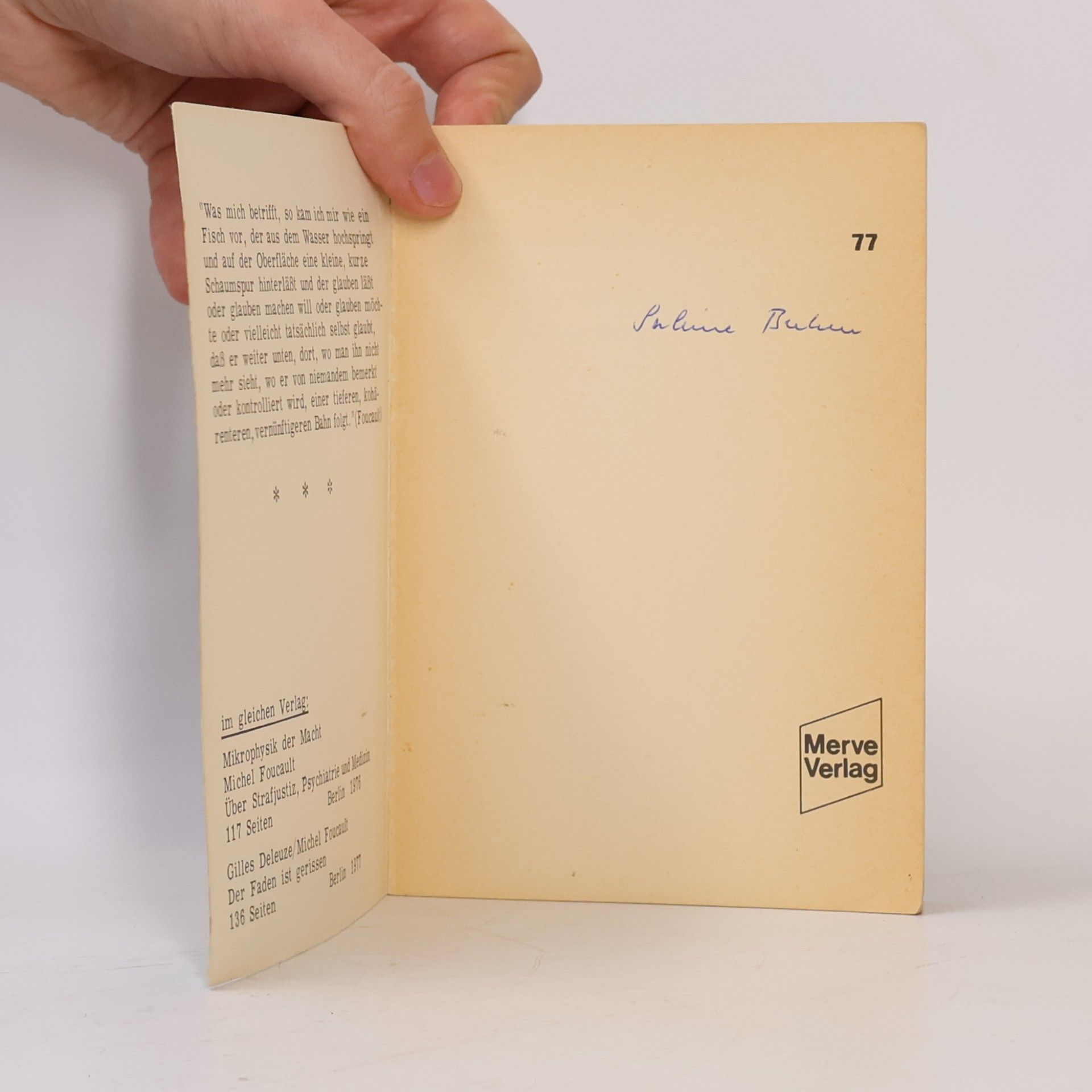 Michel Foucault Dispositive der Macht