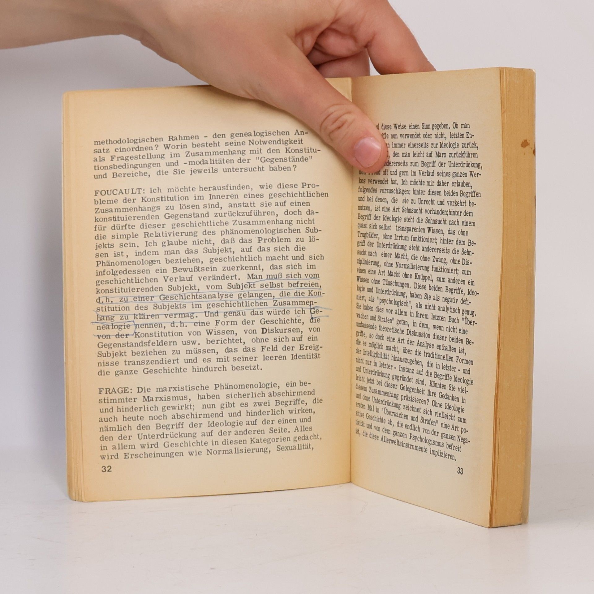 Michel Foucault Dispositive der Macht