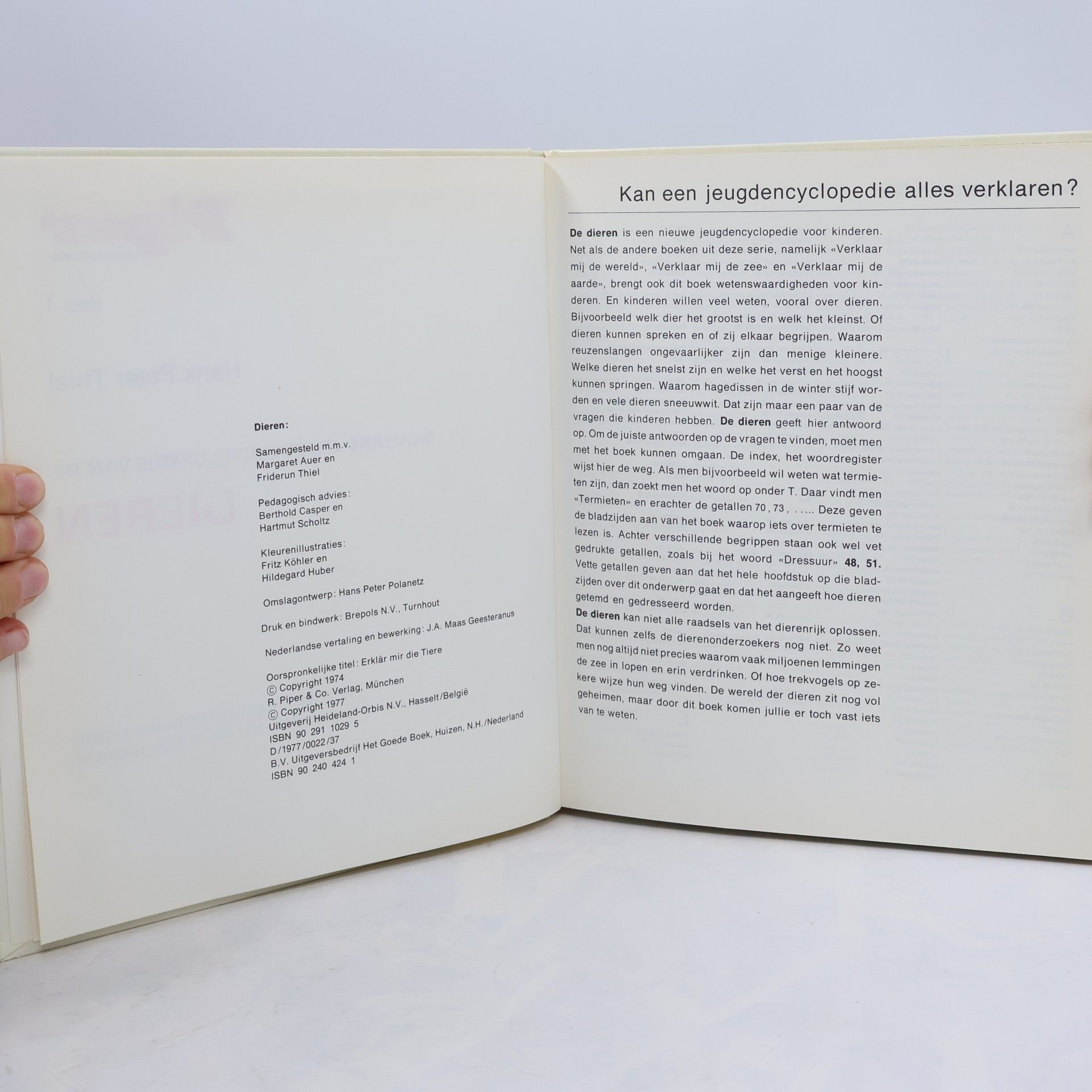 Margaret Auer Moderne Jeugdencyclopedie van de Dieren 4