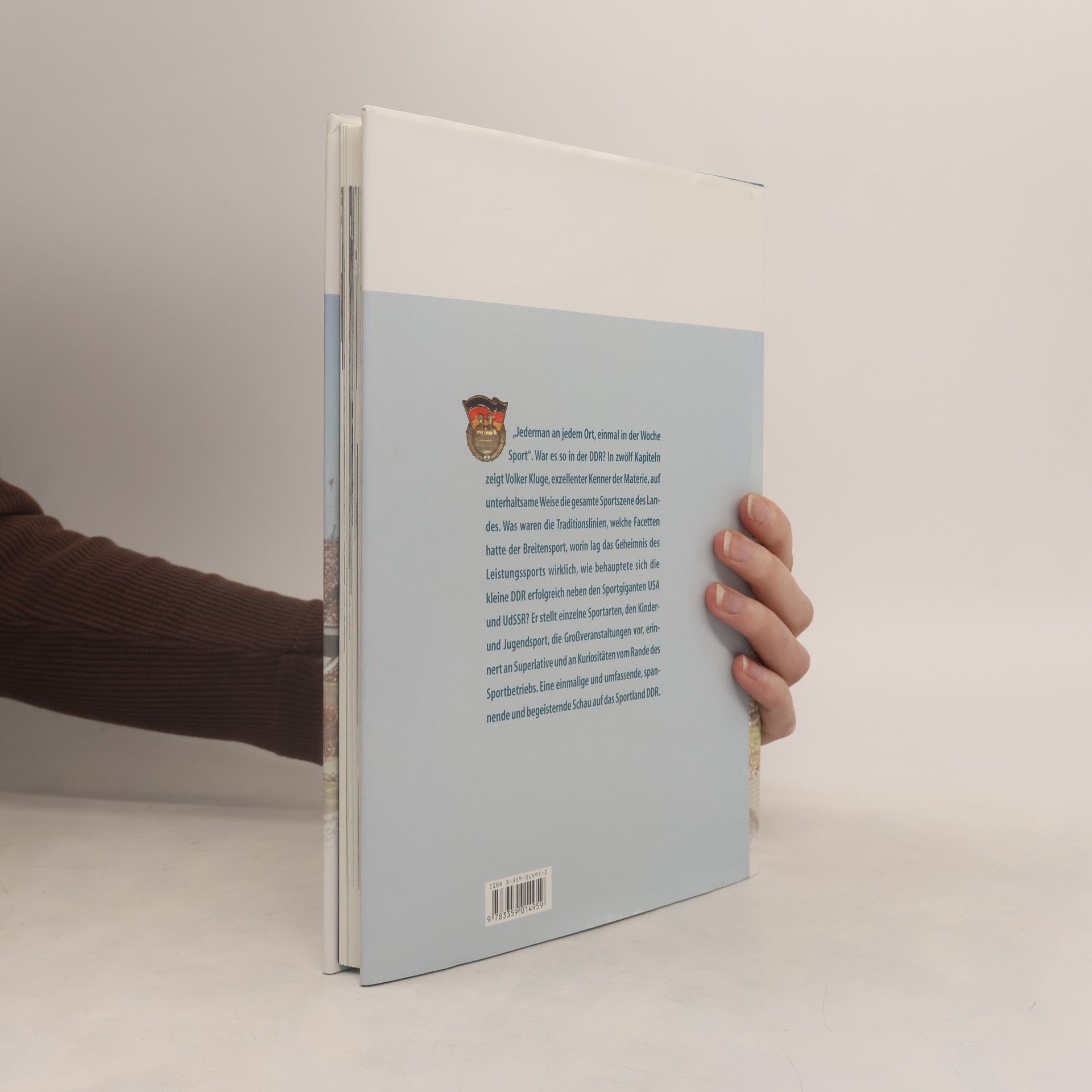 Volker Kluge Das Sportbuch DDR