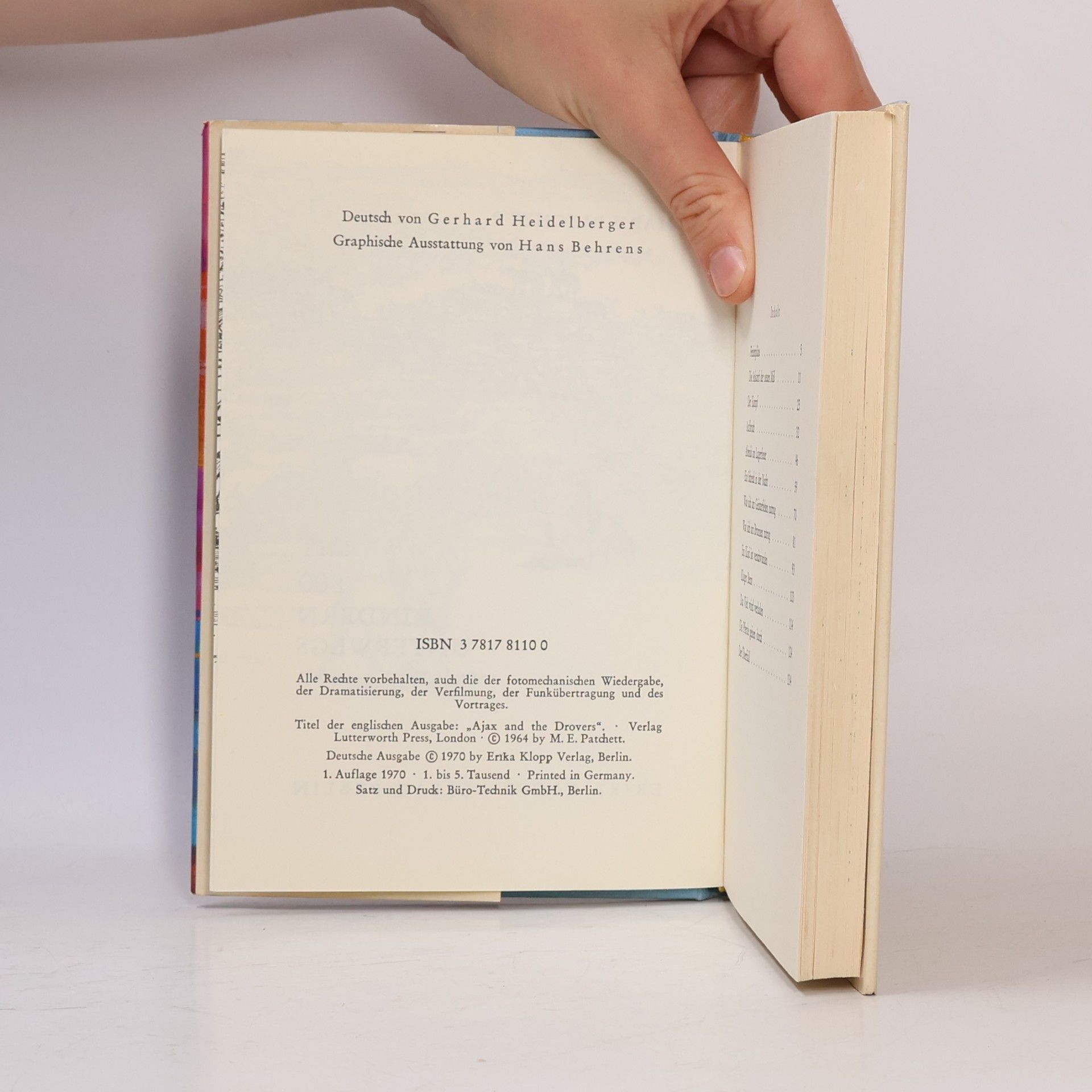 Mary E. Patchett Mit 800 Rindern unterwegs