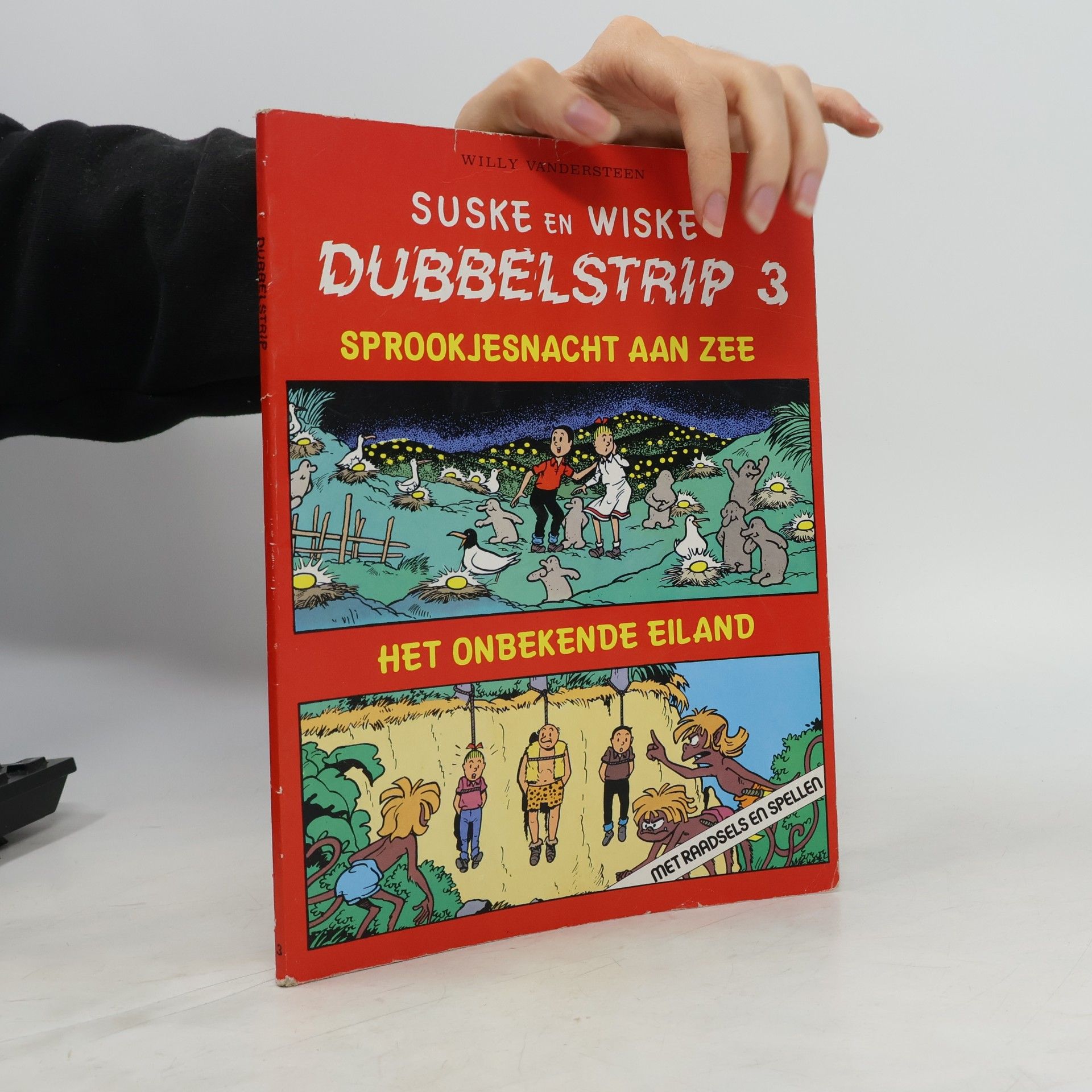 Vandersteen, Willy sprookjesnacht aan zee + Het onbekende eiland (Suske en Wiske dubbelstrip, 3)