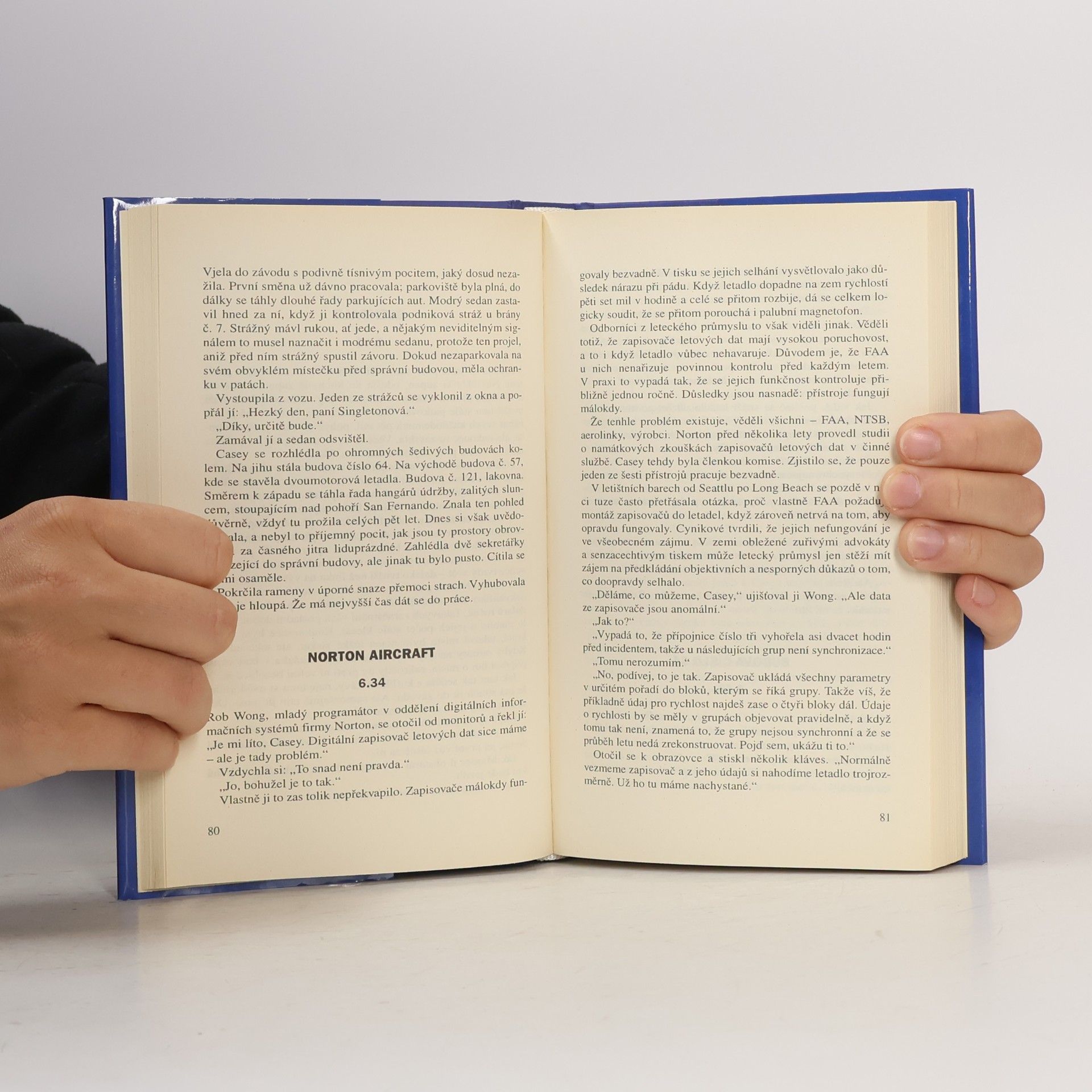 Michael Crichton Let číslo TPA 545