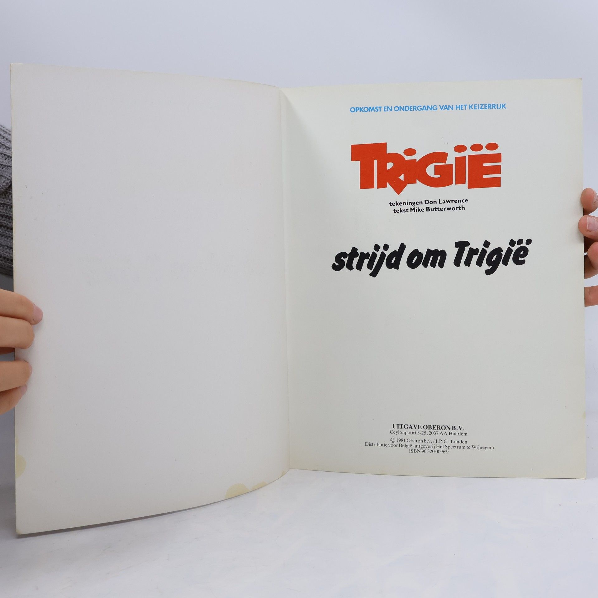 Don Lawrence Trigië - 1: Strijd om Trigië