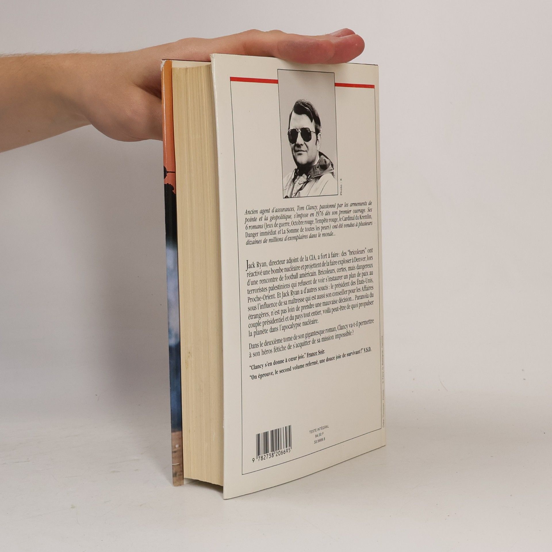 Tom Clancy La somme de toutes les peurs