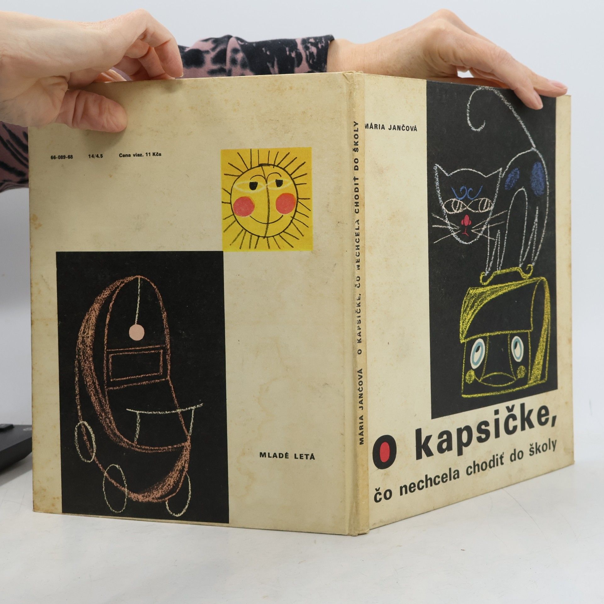 Jančová Mária O kapsičke čo nechcela chodiť do školy