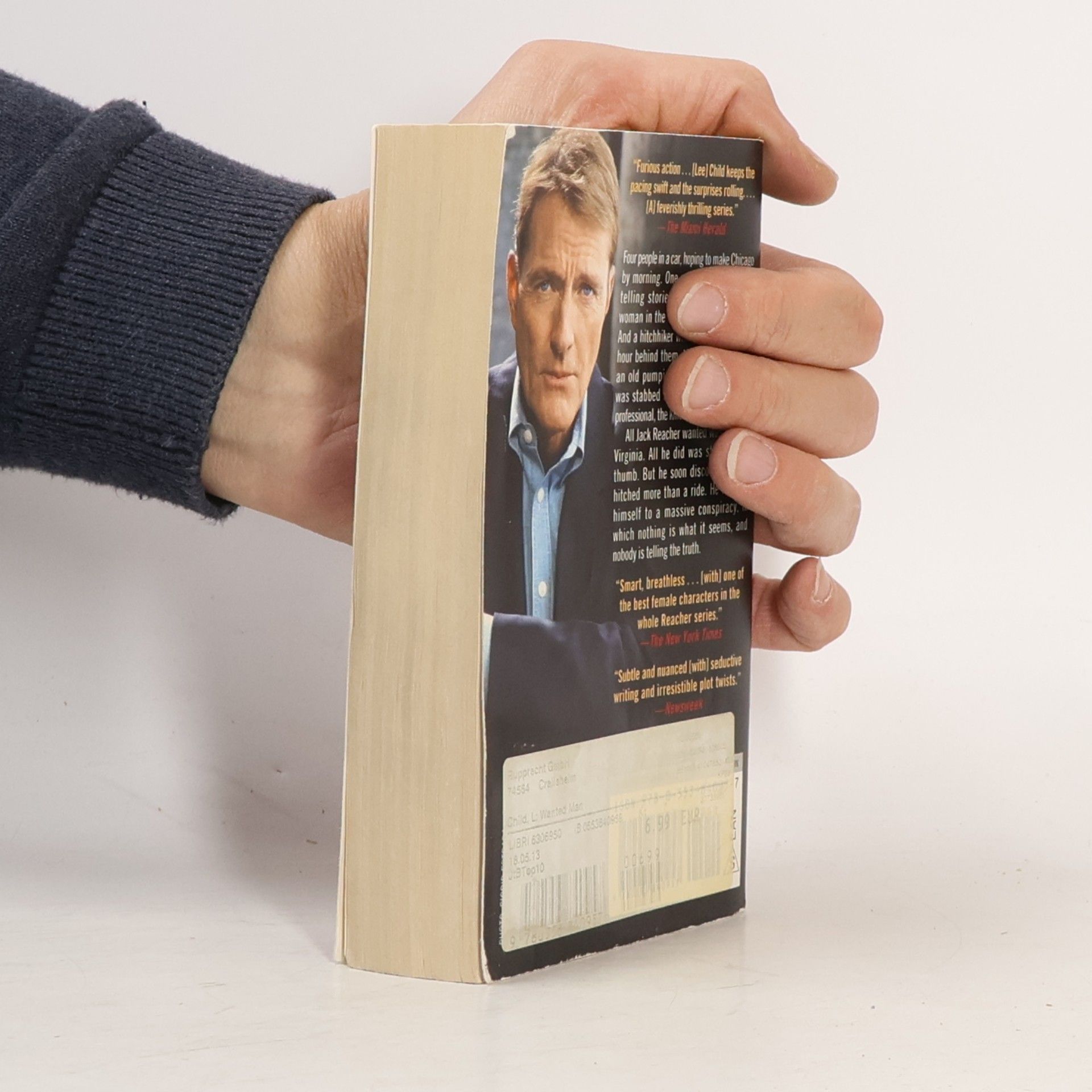 Lee Child A Wanted Man. Der Anhalter, englische Ausgabe