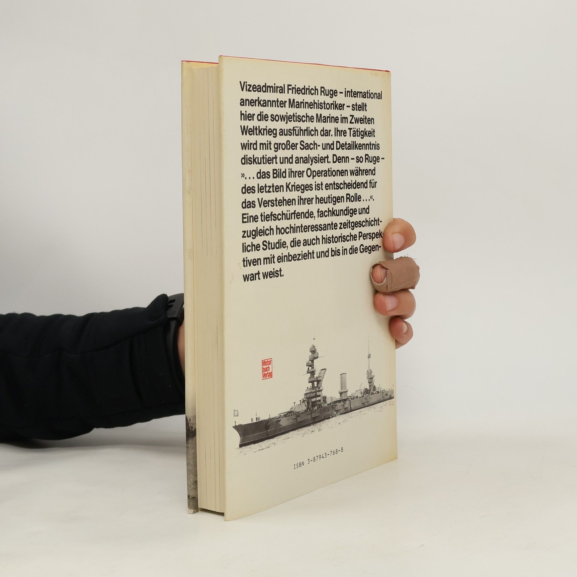 Friedrich Ruge Die Sowjetflotte als Gegner im Seekrieg