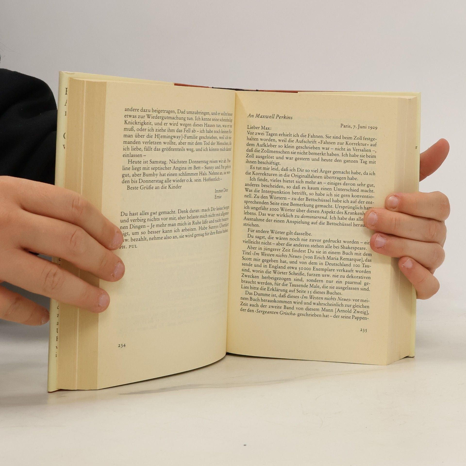 Ernest Hemingway Ausgewählte Briefe 1917 - 1961