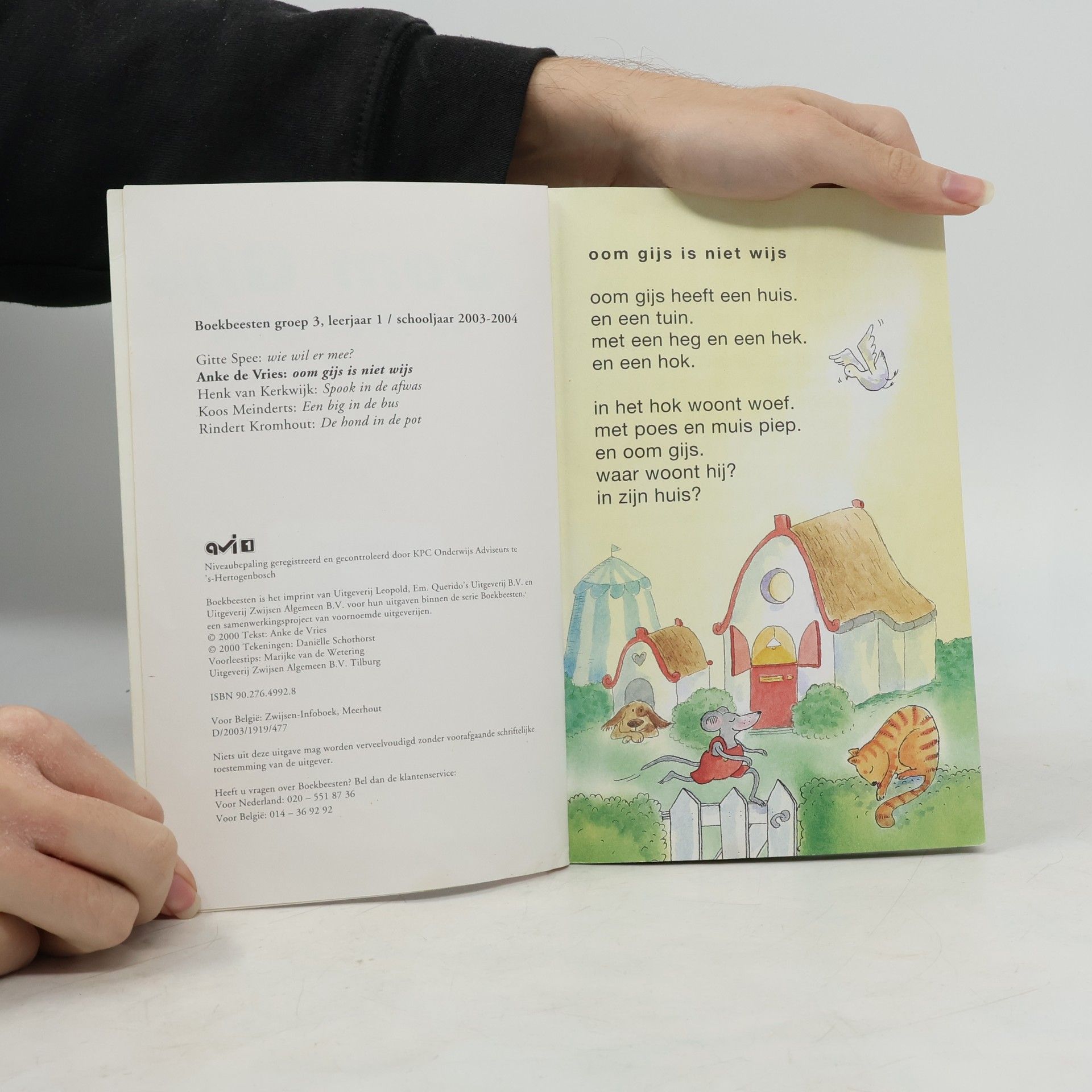 Anke de Vries Oom Gijs is niet wijs Groep 3 / Leerjaar 1