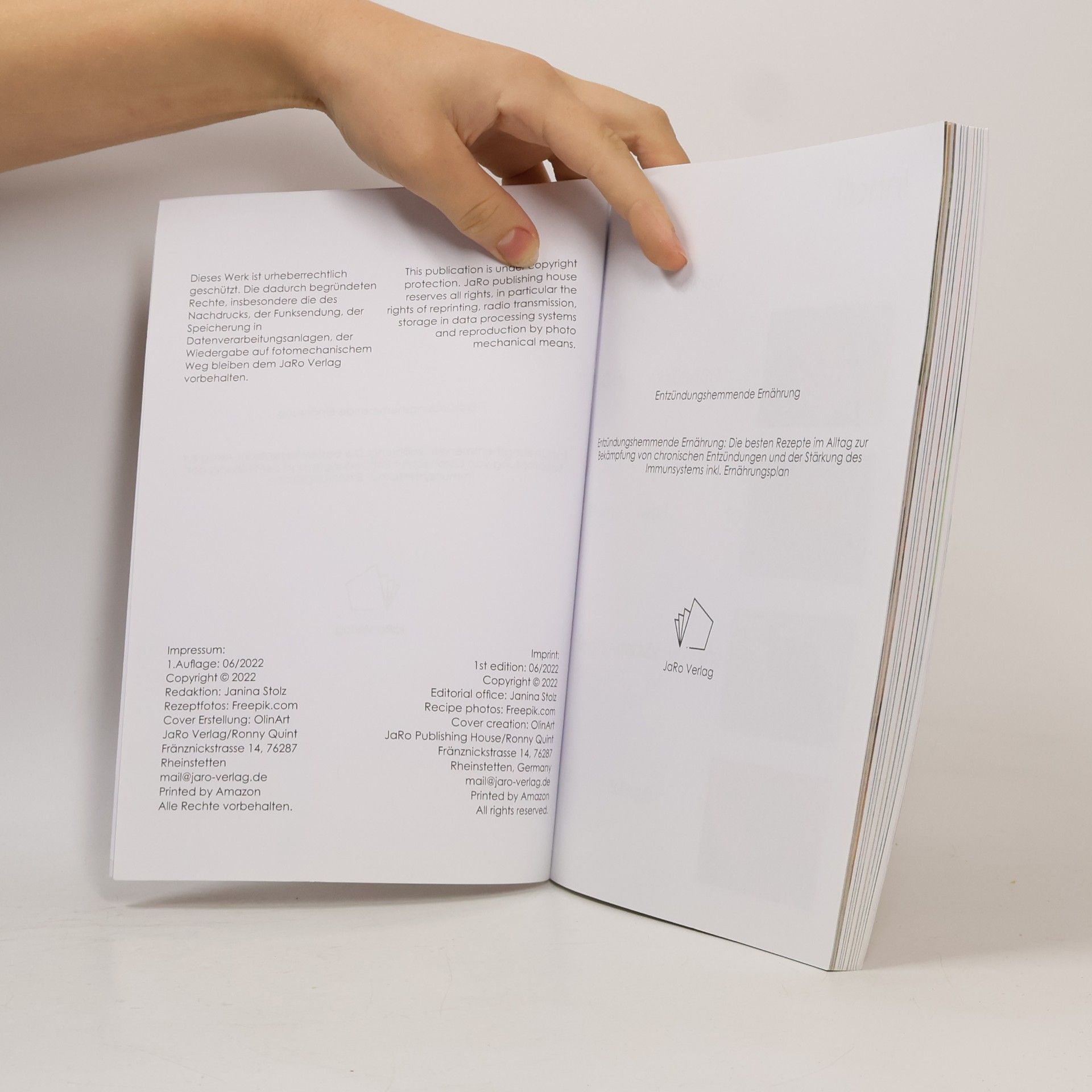 Various authors Entzündungshemmende Ernährung