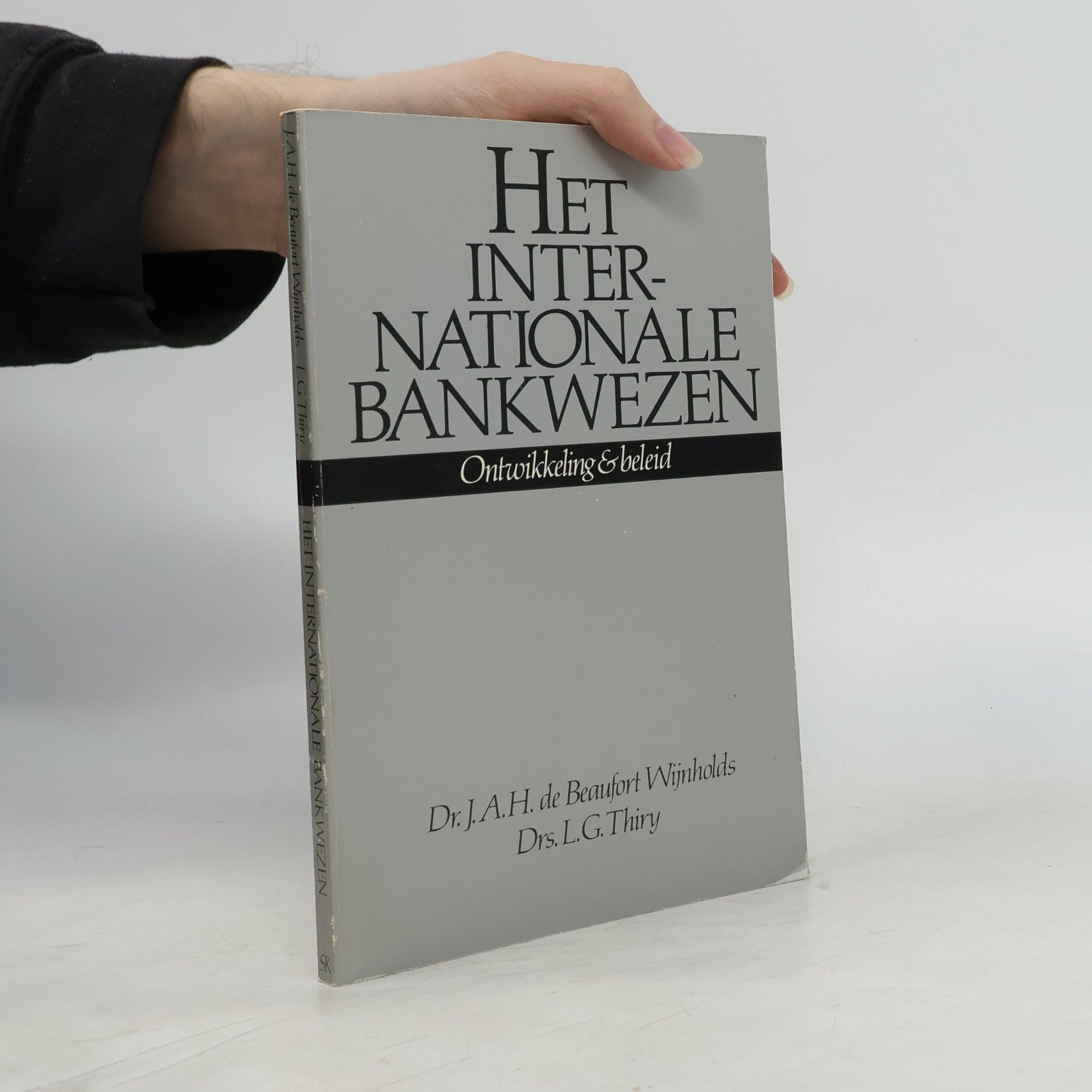 J. A. H. de Beaufort Wijnholds Het internationale bankwezen