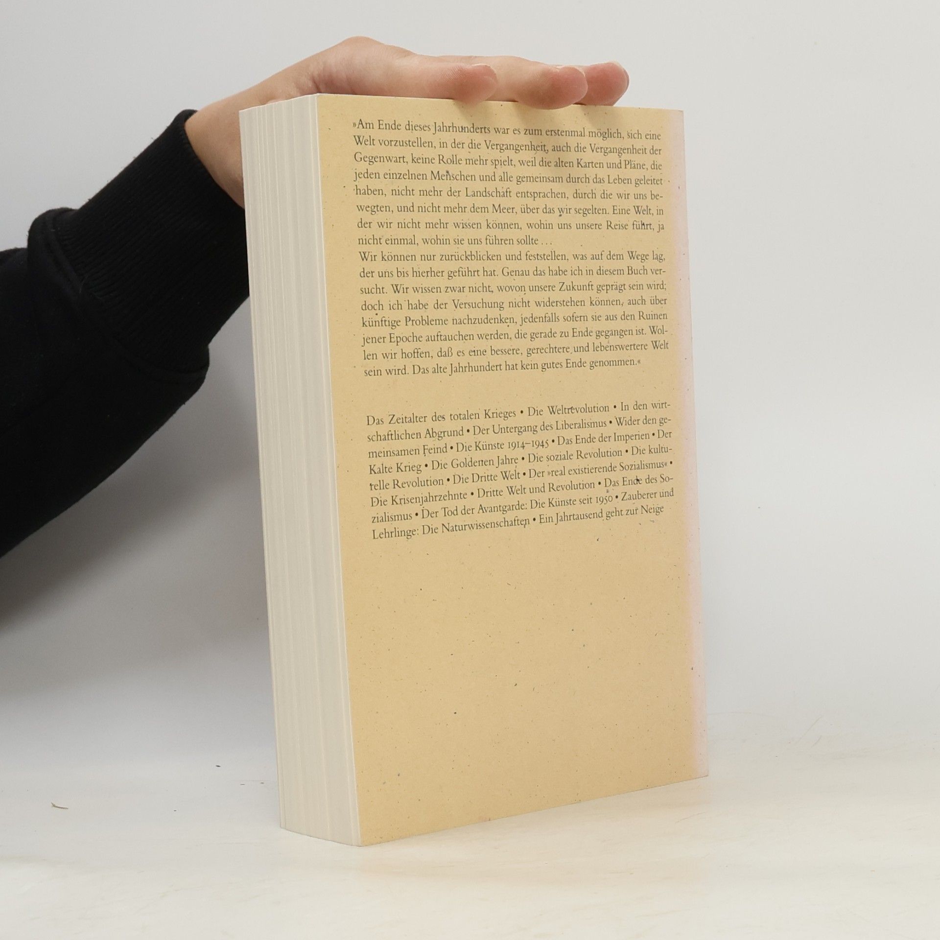 Eric Hobsbawm Das Zeitalter der Extreme